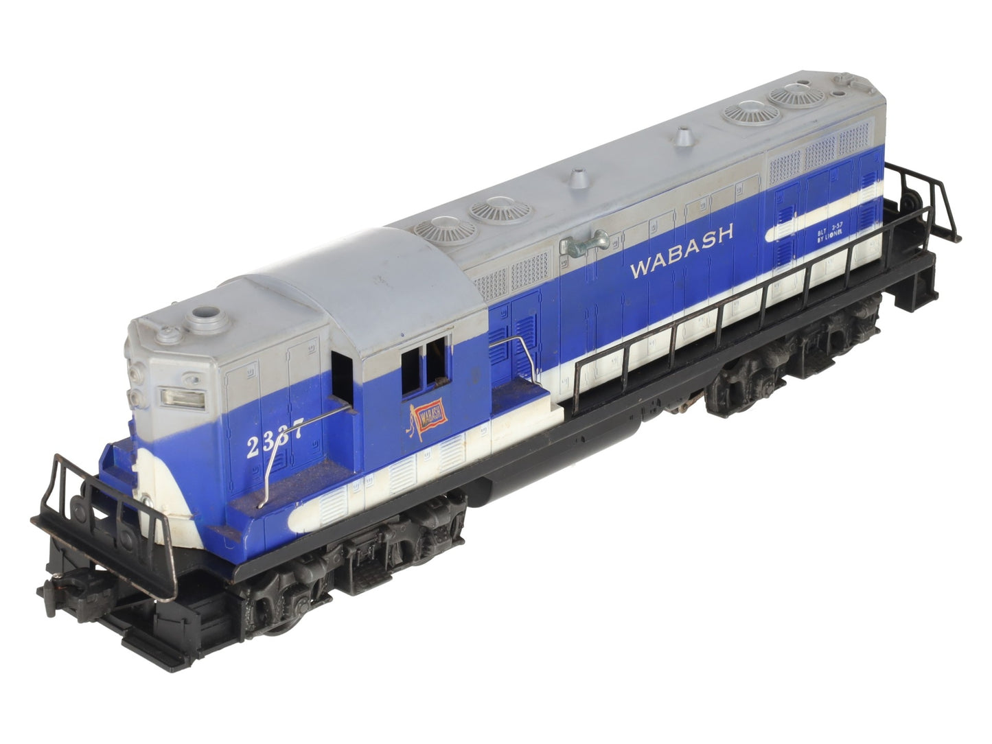 Lionel 2337 Vintage O Wabash GP-7 Powered Diesel Locomotive VG