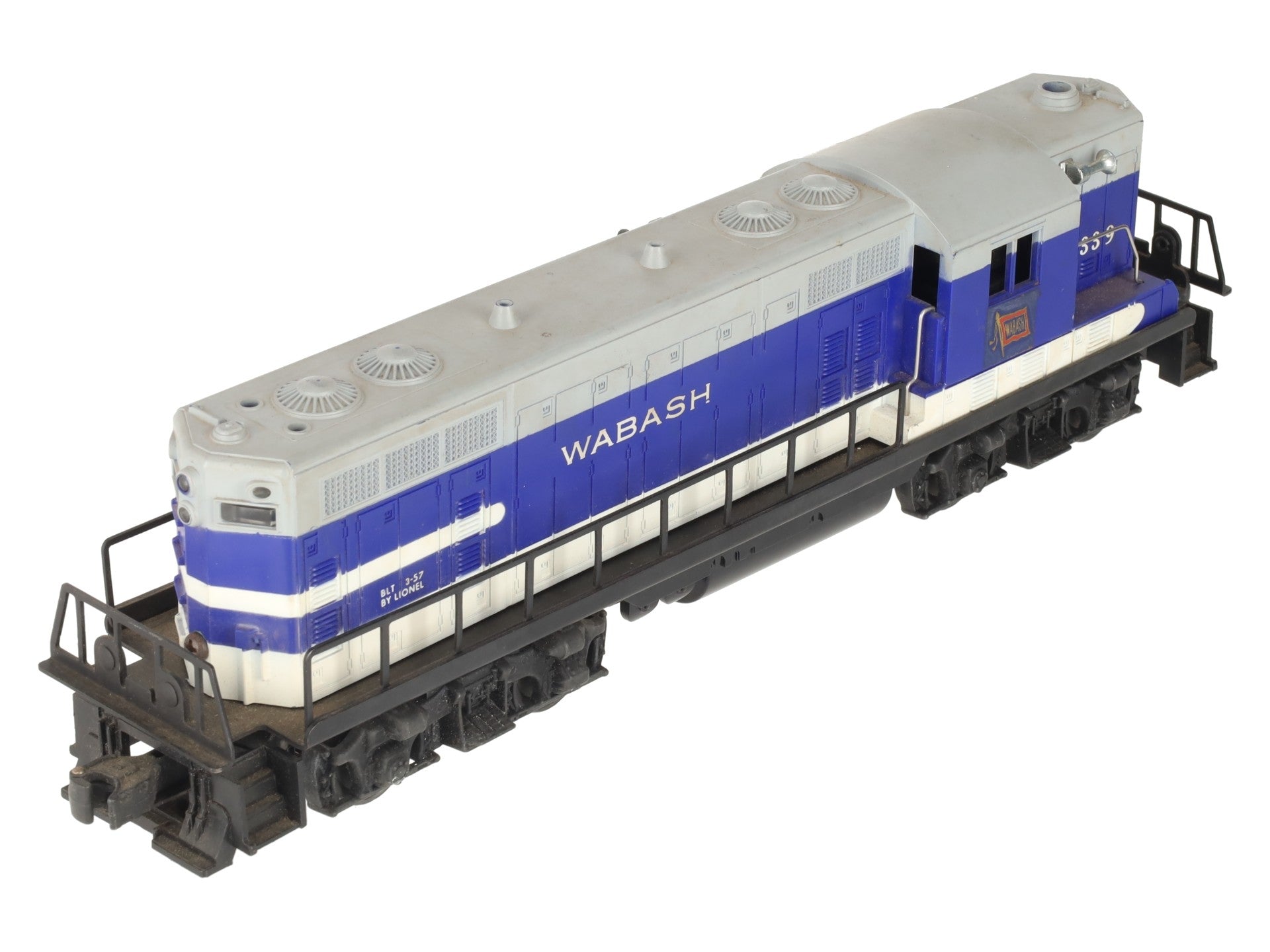 Lionel 2339 Vintage O Wabash GP-7 Powered Diesel Locomotive #2339 VG
