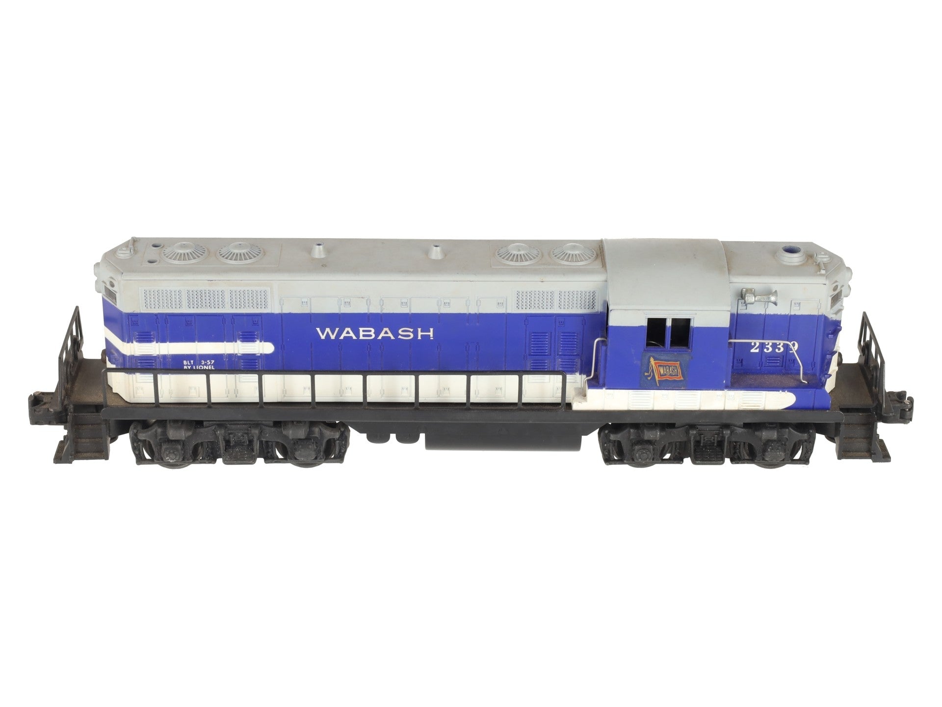 Lionel 2339 Vintage O Wabash GP-7 Powered Diesel Locomotive #2339 VG
