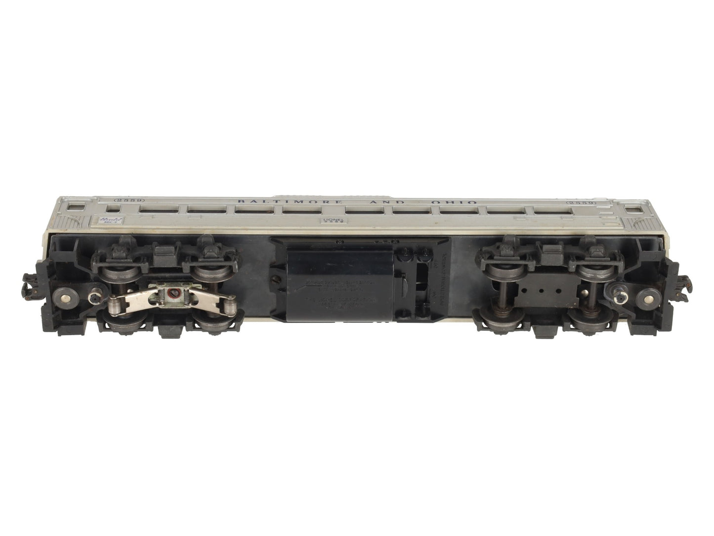 Lionel 2559 Vintage O Baltimore & Ohio RDC Non-Powered Passenger Car VG