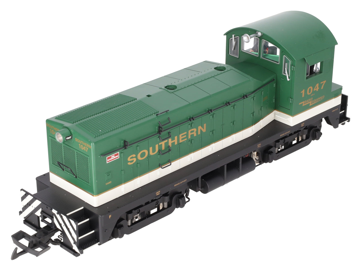 USA Trains 22029 G Scale Southern NW-2 Diesel Switcher #1047 EX/Box