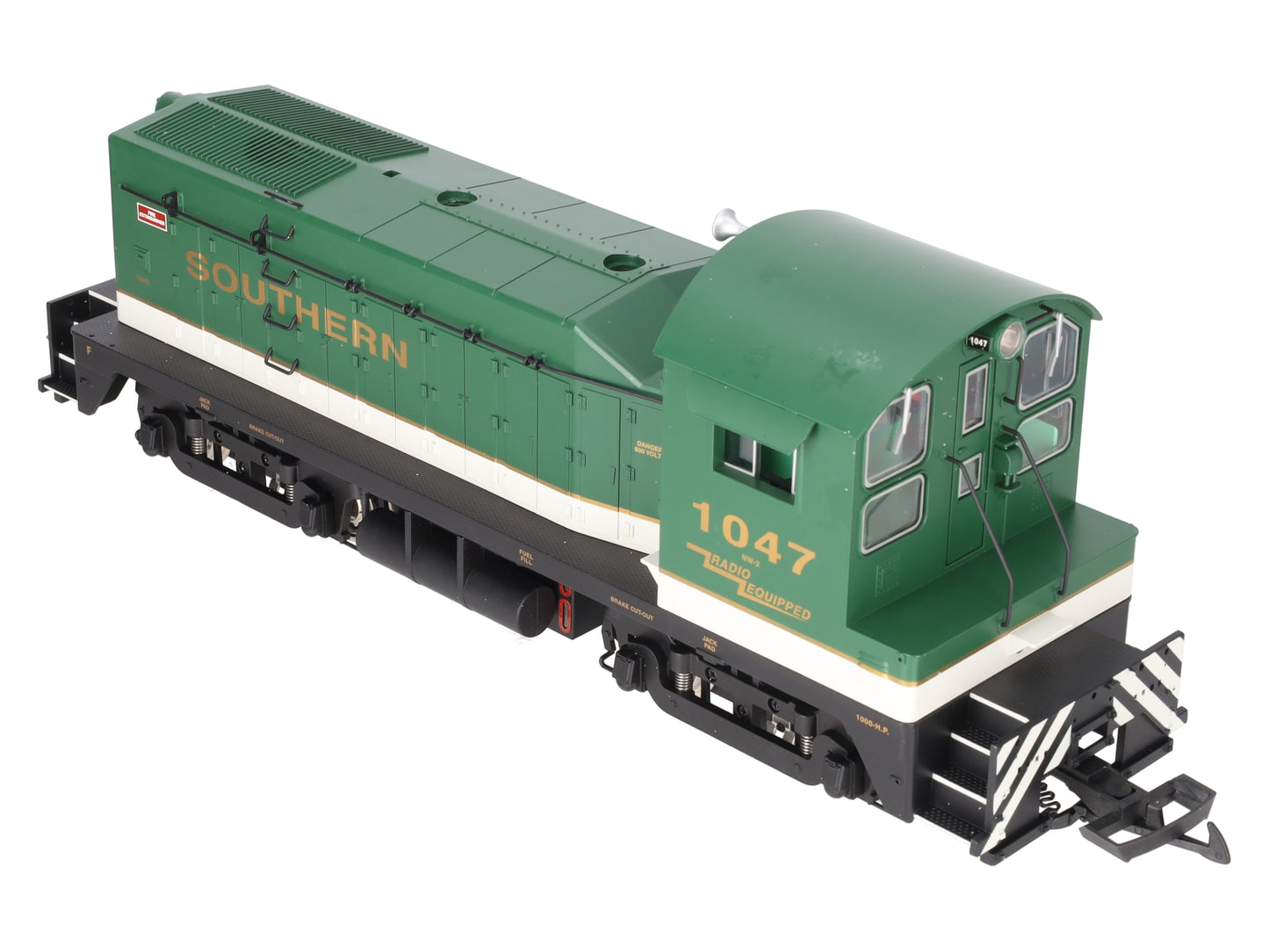 USA Trains 22029 G Scale Southern NW-2 Diesel Switcher #1047 EX/Box