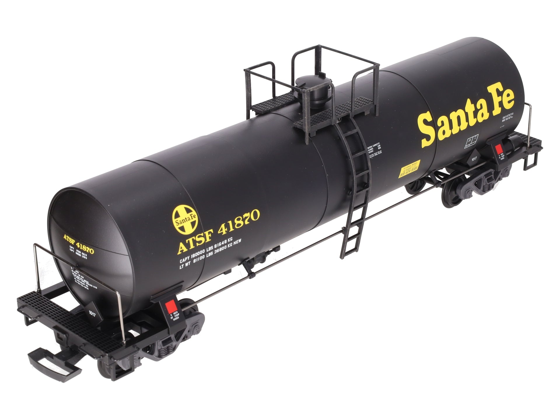 LGB 41870 G Scale Santa Fe Single Dome Tank Car #41870 LN/Box
