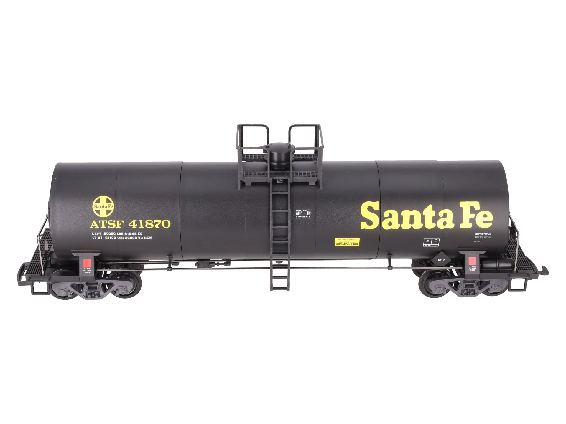 LGB 41870 G Scale Santa Fe Single Dome Tank Car #41870 LN/Box