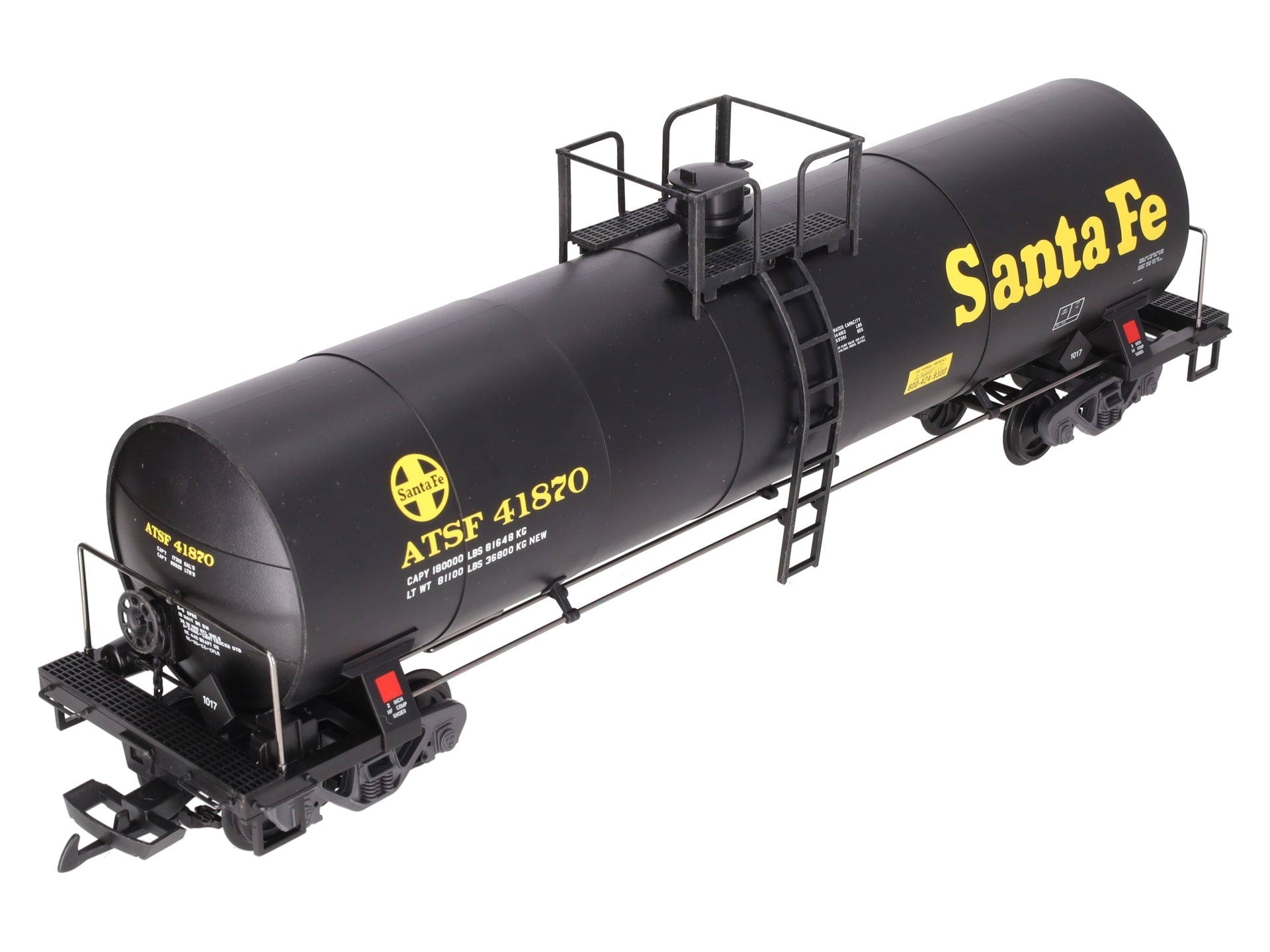 LGB 41870 G Scale Santa Fe Single Dome Tank Car #41870 LN/Box