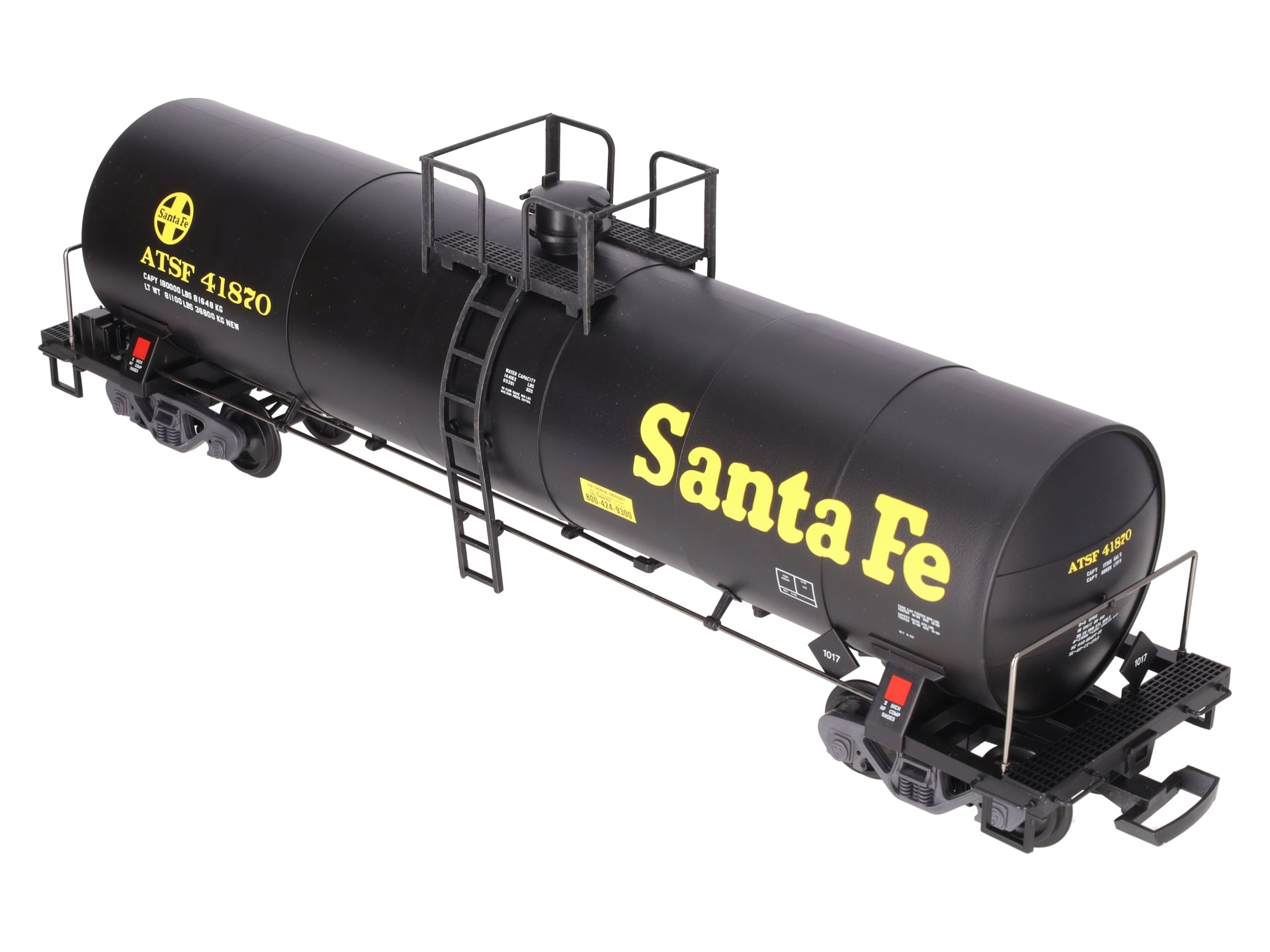 LGB 41870 G Scale Santa Fe Single Dome Tank Car #41870 LN/Box