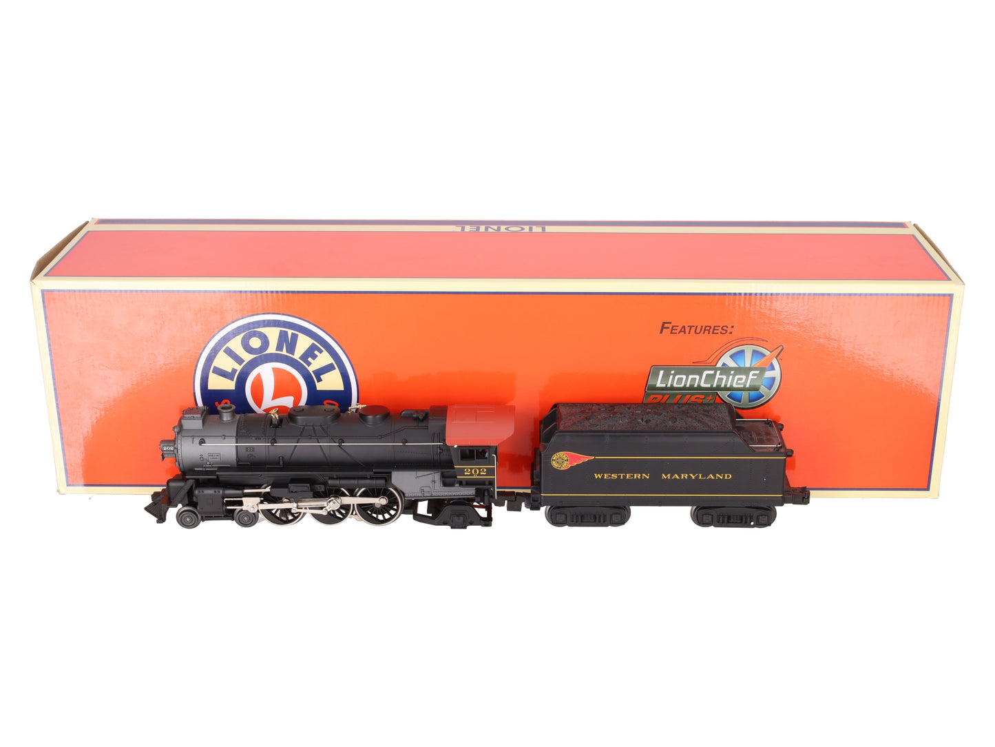 Lionel 6-82969 O Western Maryland 4-6-2 Pacific LionChief Plus Steam Loco #202 EX/Box