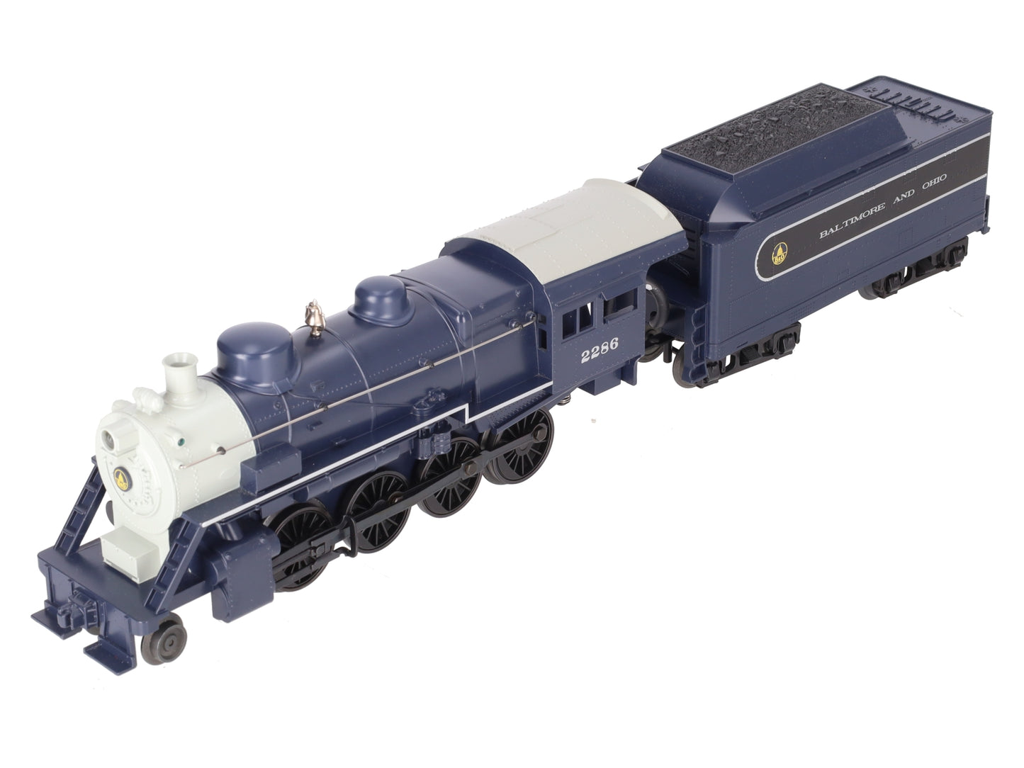 MTH 30-4150-1E O Gauge Baltimore & Ohio 2-8-0 Steam Engine & Tender W/PS2 #2286 EX/Box