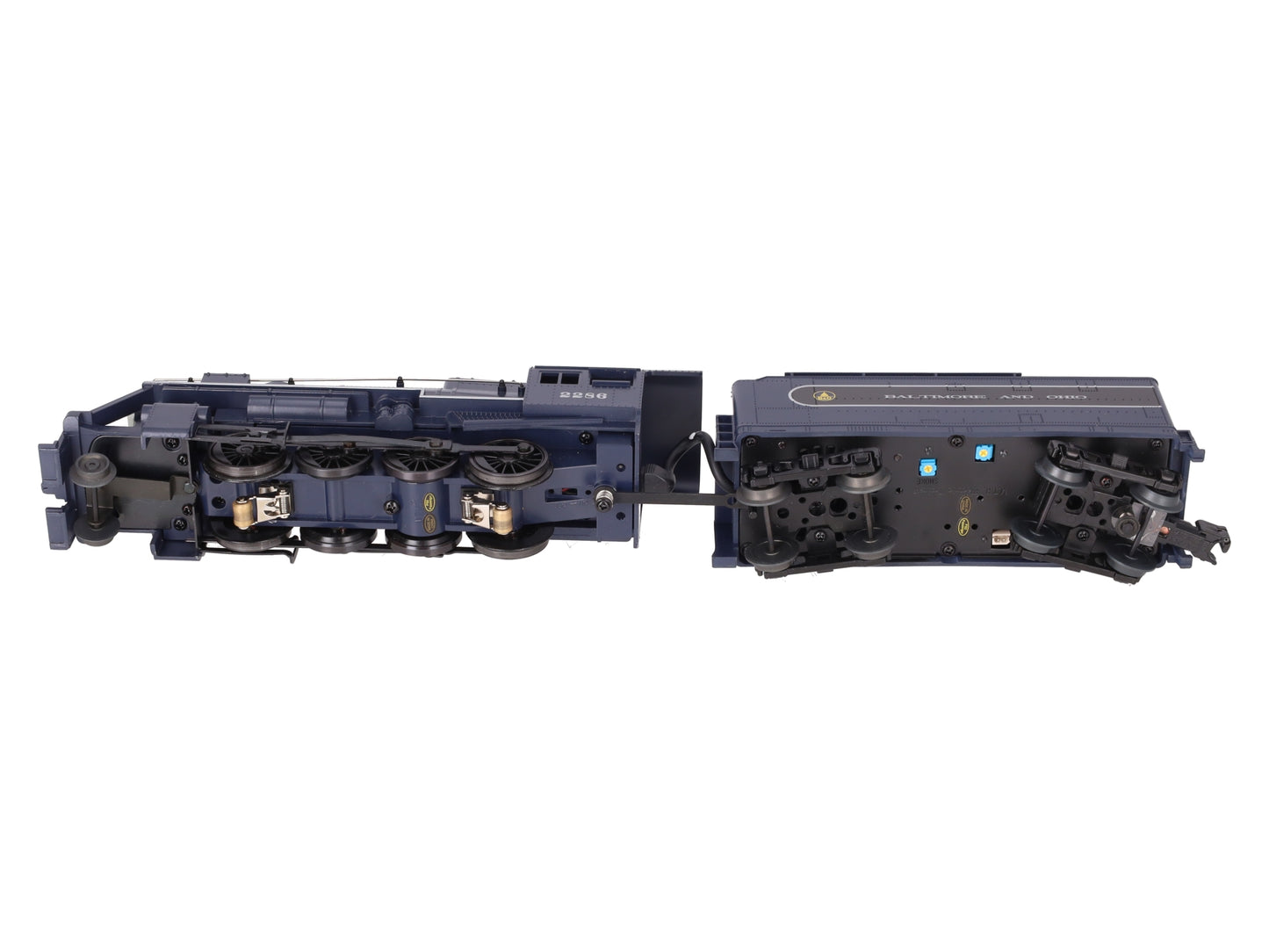 MTH 30-4150-1E O Gauge Baltimore & Ohio 2-8-0 Steam Engine & Tender W/PS2 #2286 EX/Box