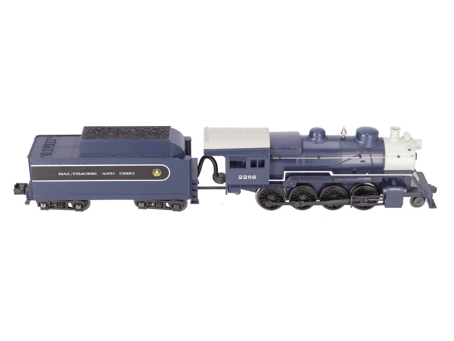 MTH 30-4150-1E O Gauge Baltimore & Ohio 2-8-0 Steam Engine & Tender W/PS2 #2286 EX/Box