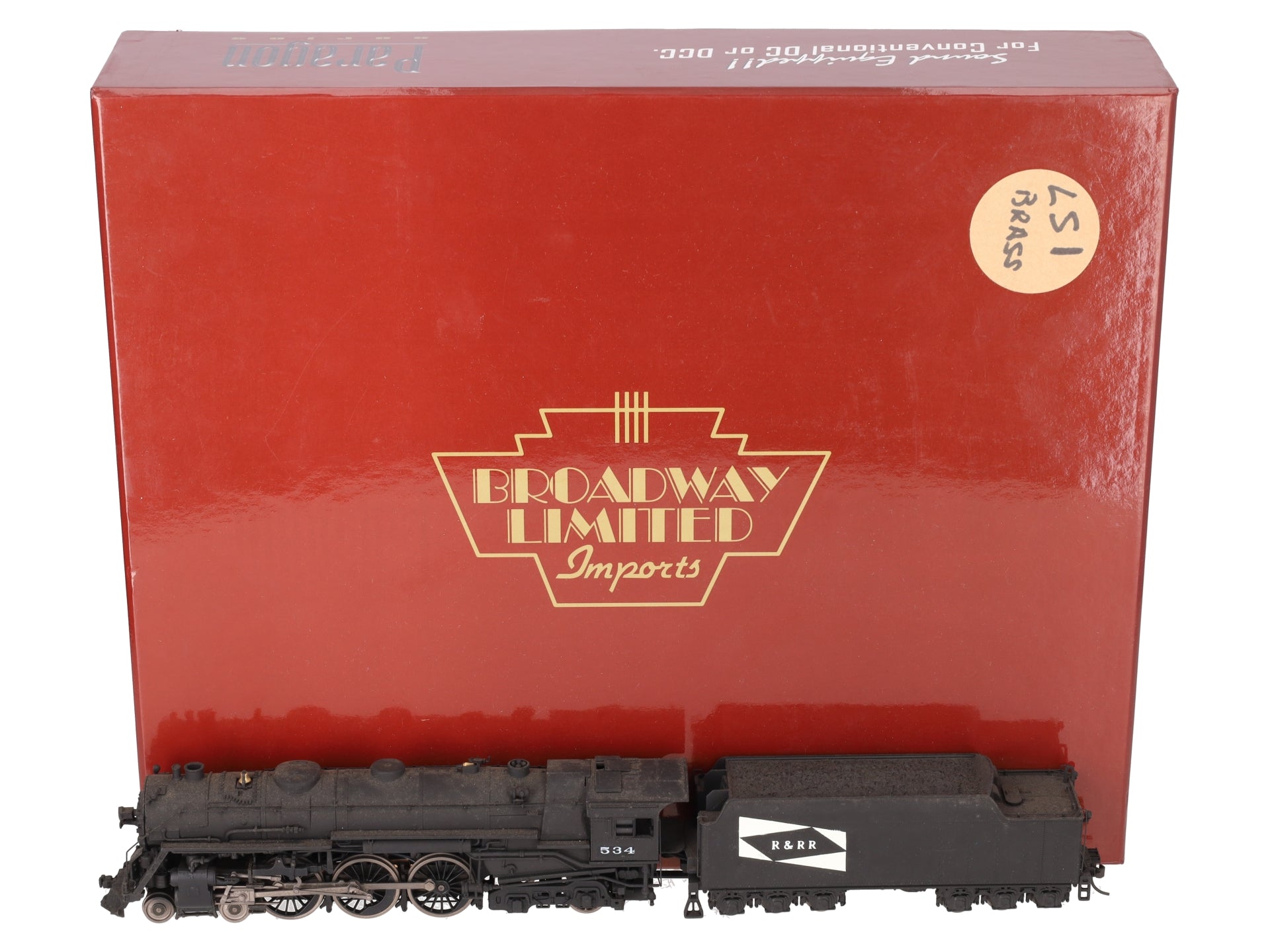 Broadway Limited 1 HO Custom NY Central Steam Hudson 4-6-4 Steam Loco #5344/Box