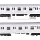 MTH 30-2163 O MTA R-42 Subway Add-On Non Powered Set (Set of 2) EX/Box