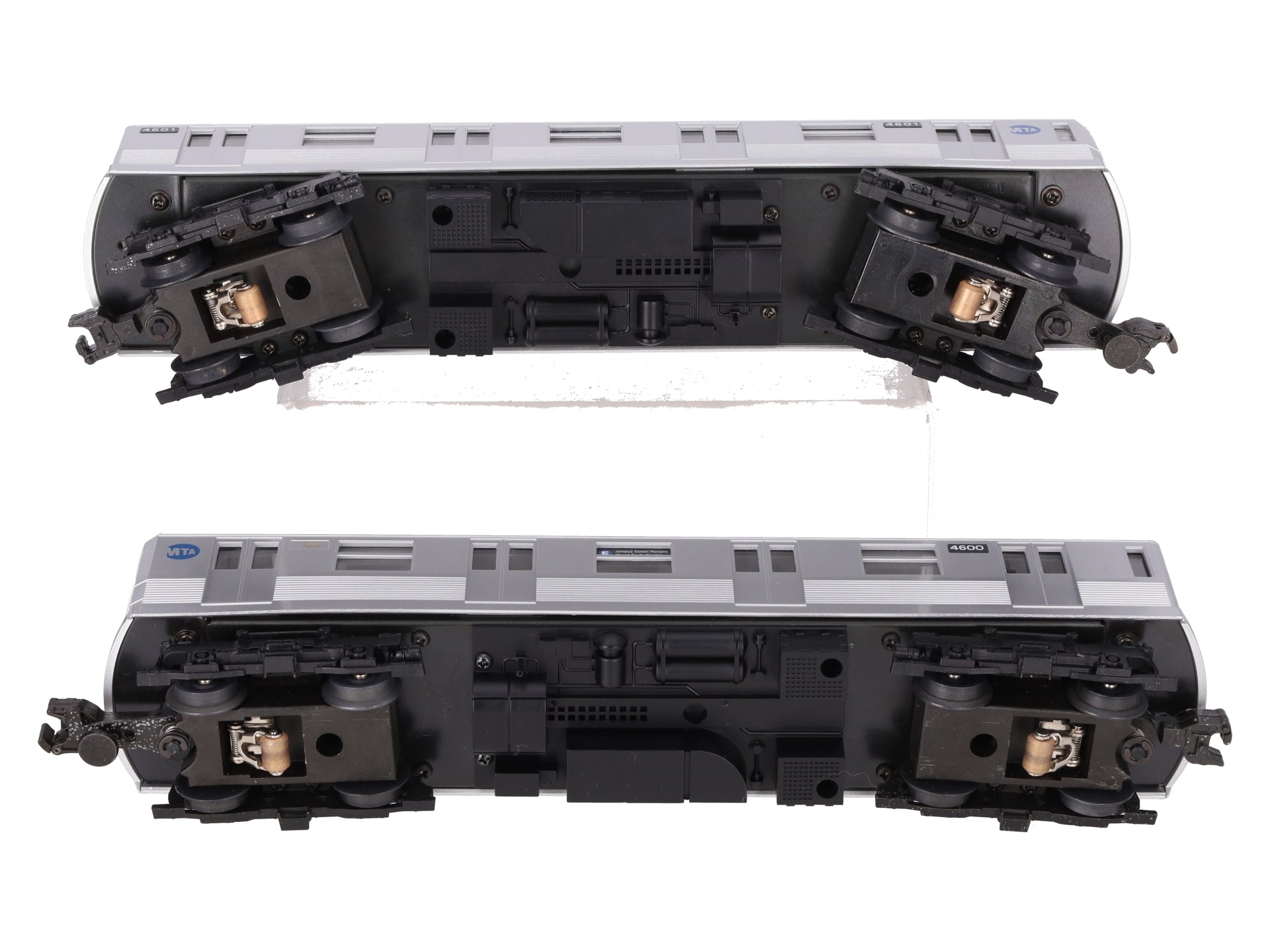MTH 30-2163 O MTA R-42 Subway Add-On Non Powered Set (Set of 2) EX/Box
