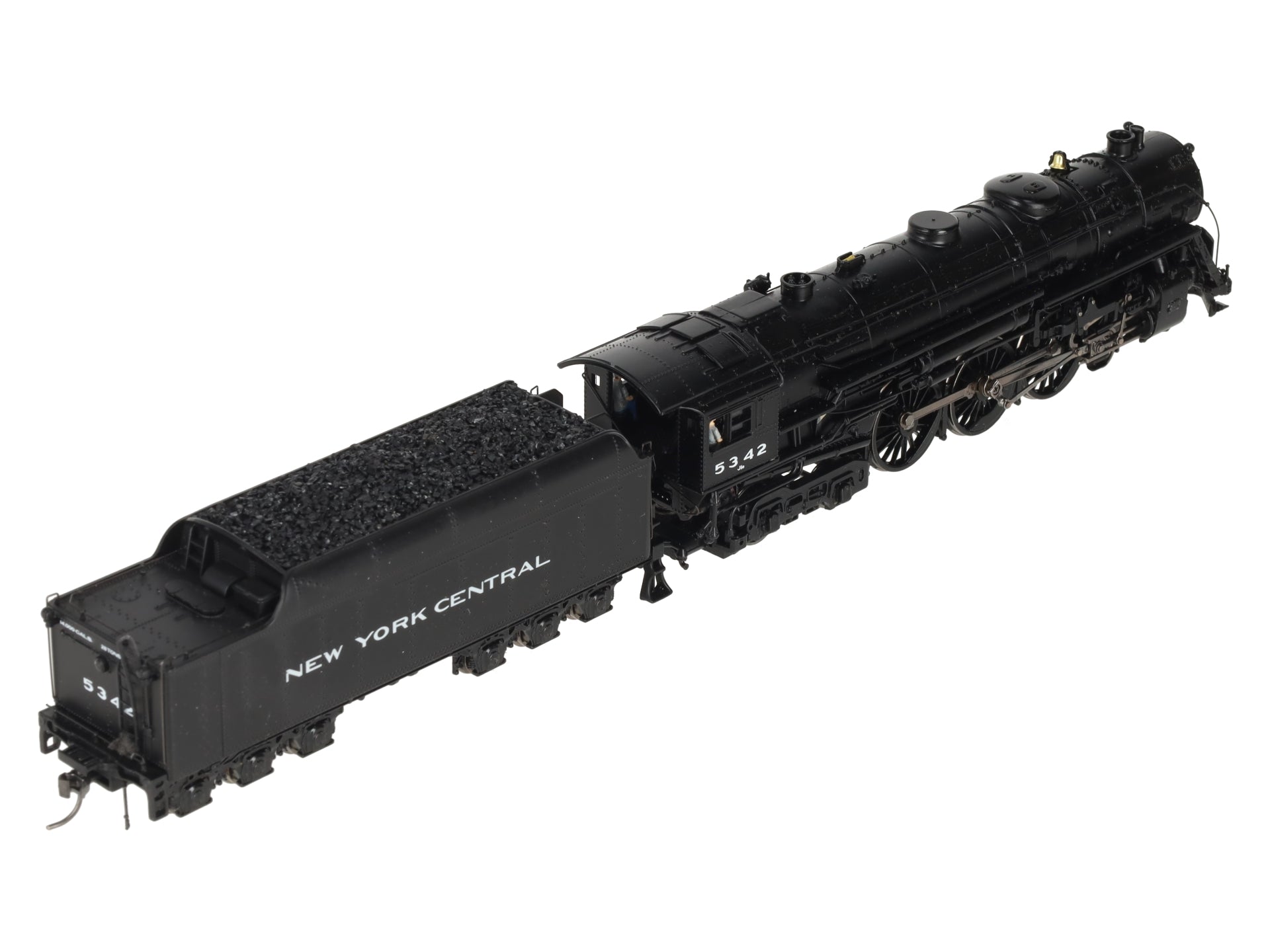Broadway Limited 2588 HO NYC J1e Hudson 4-6-4 Steam Locomotive #5342 VG/Box