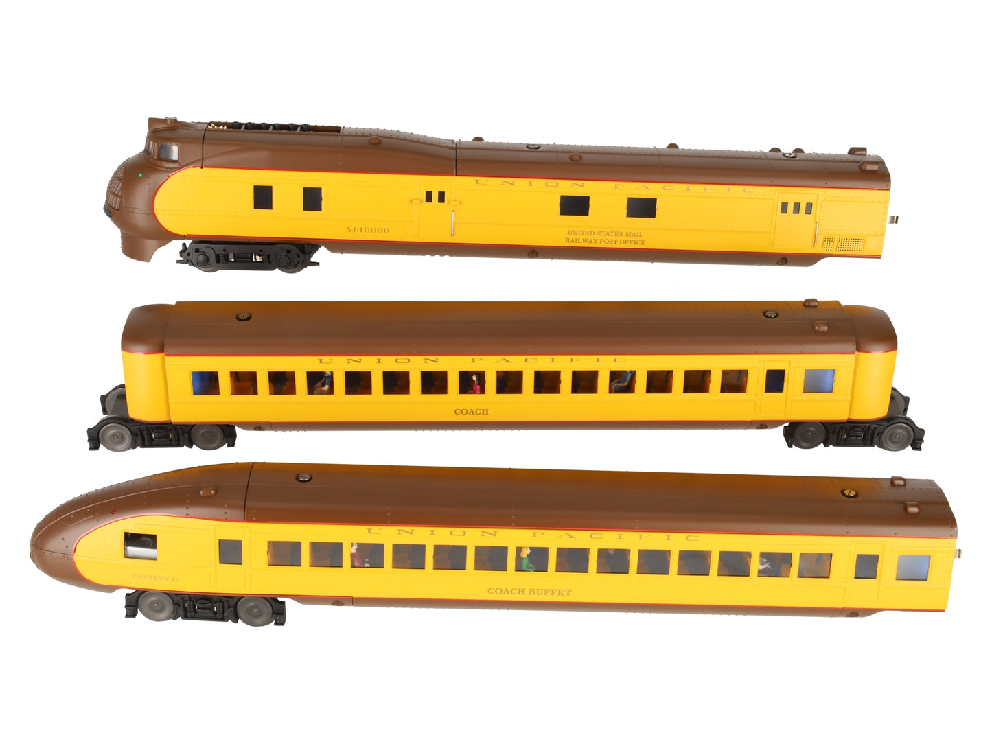 Lionel 6-51007 O Union Pacific Century Club II 752 M10000 Streamliner Train Set LN/Box