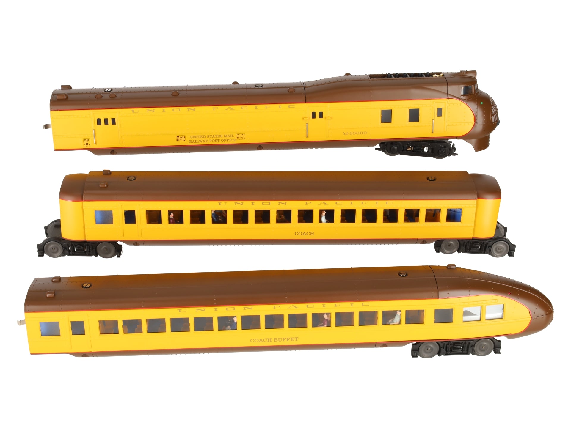 Lionel 6-51007 O Union Pacific Century Club II 752 M10000 Streamliner Train Set LN/Box