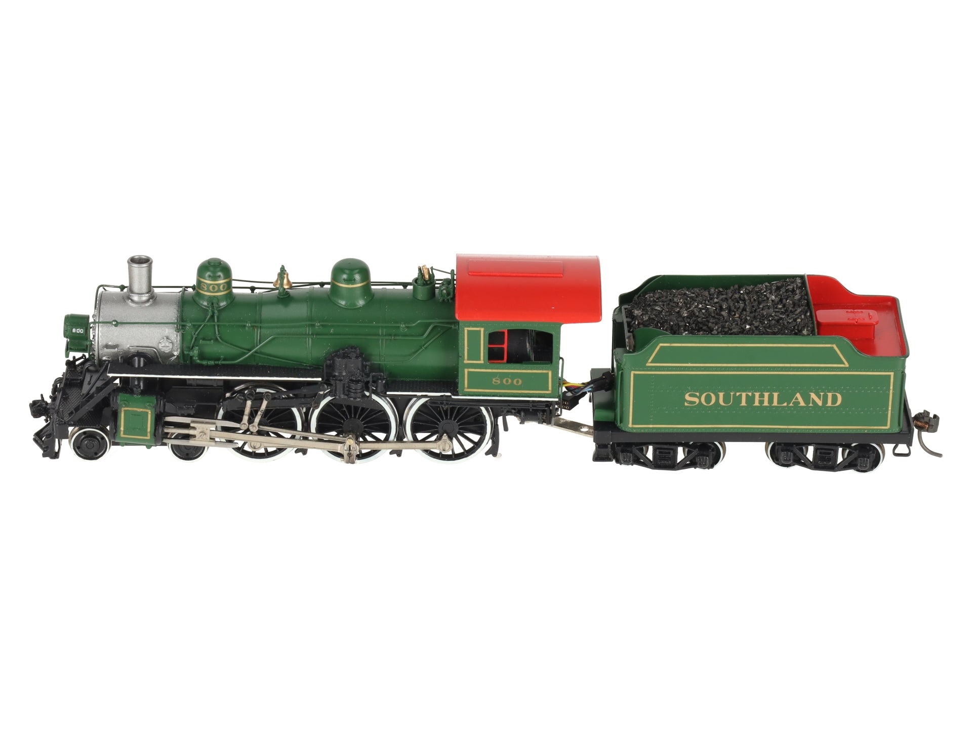 Empire-Midland DL-107 BRASS HO New Haven 4-6-0 Steam Engine & Tender #848 - DCC