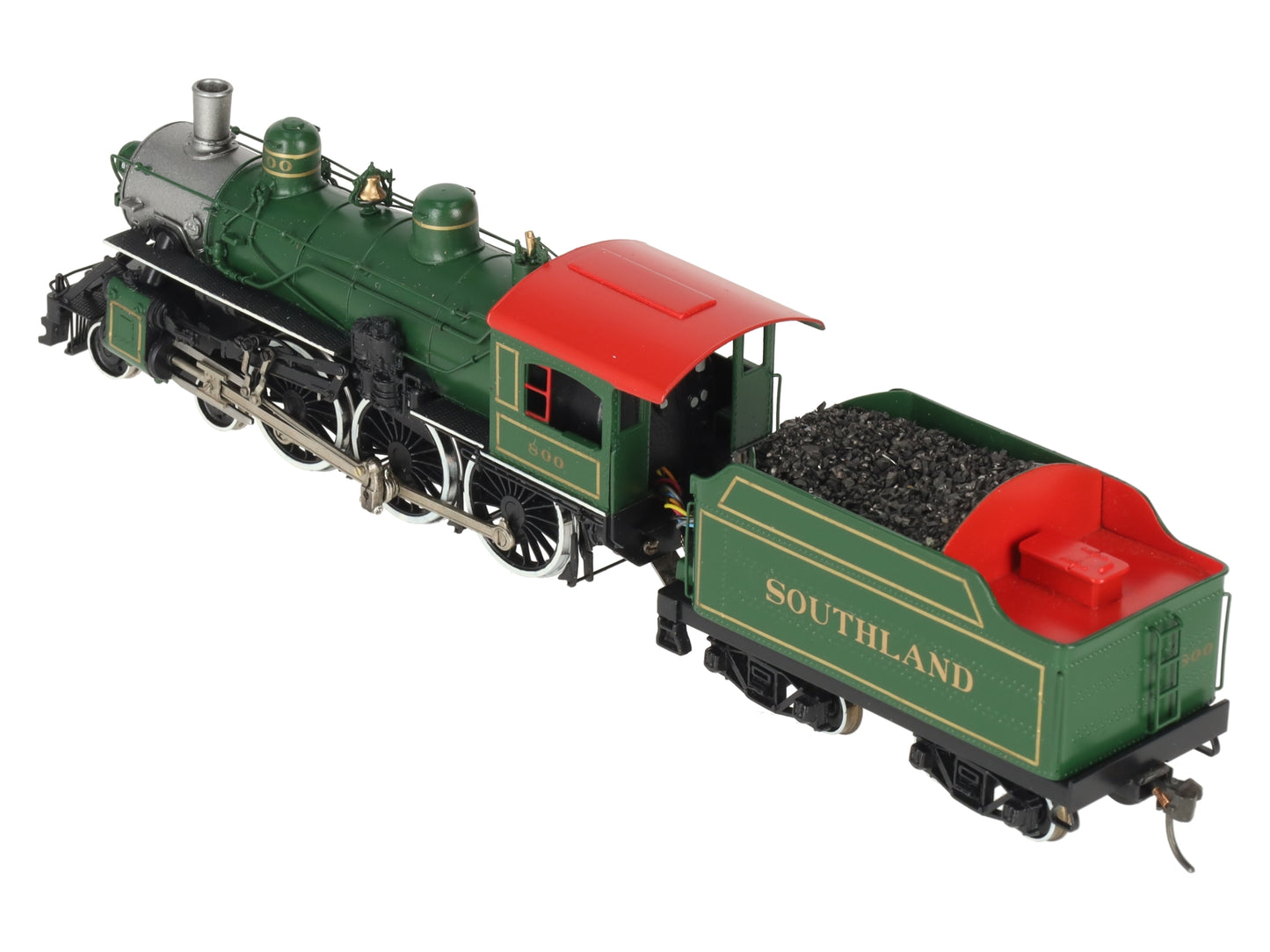 Empire-Midland DL-107 BRASS HO New Haven 4-6-0 Steam Engine & Tender #848 - DCC