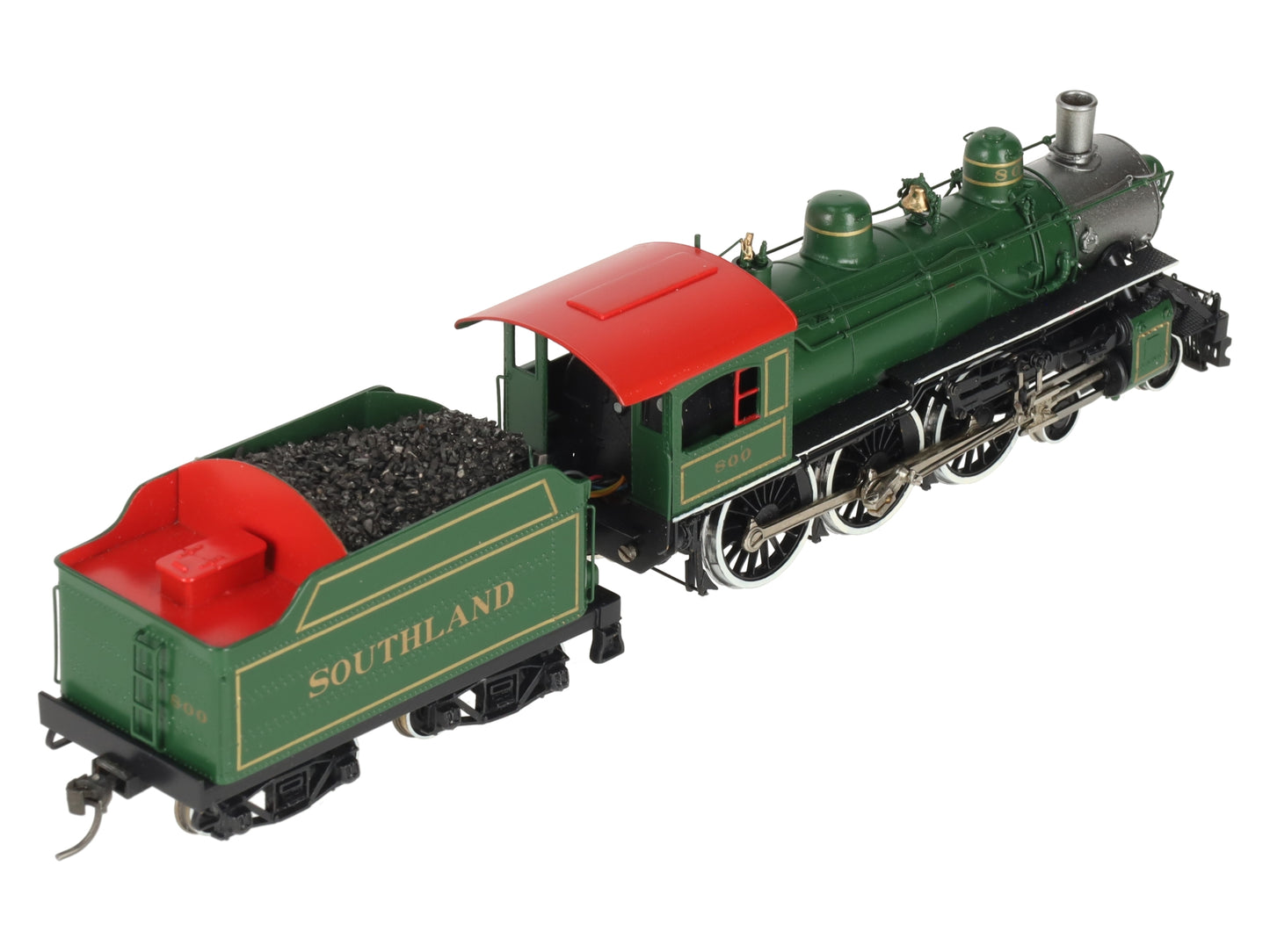 Empire-Midland DL-107 BRASS HO New Haven 4-6-0 Steam Engine & Tender #848 - DCC