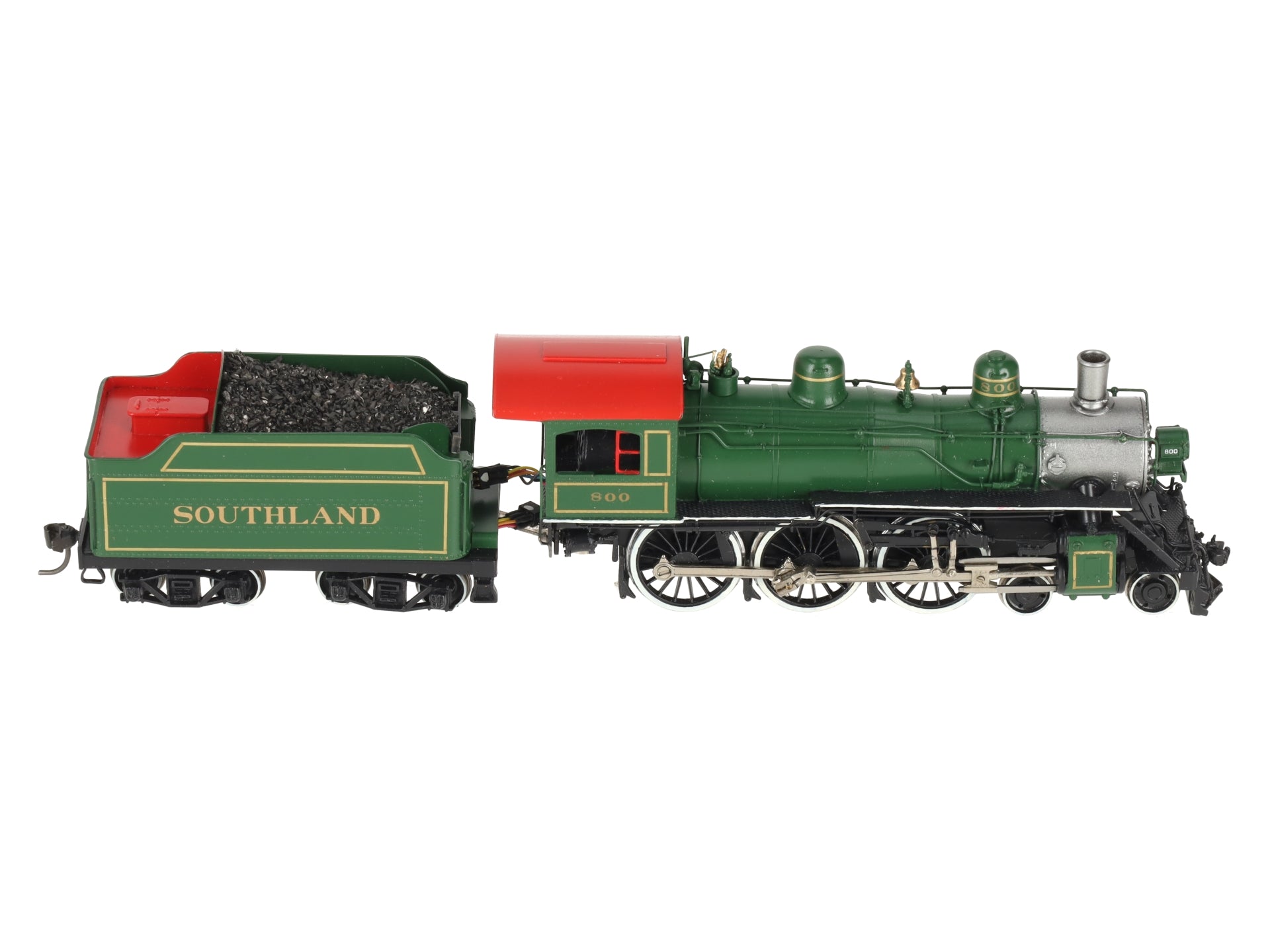 Empire-Midland DL-107 BRASS HO New Haven 4-6-0 Steam Engine & Tender #848 - DCC