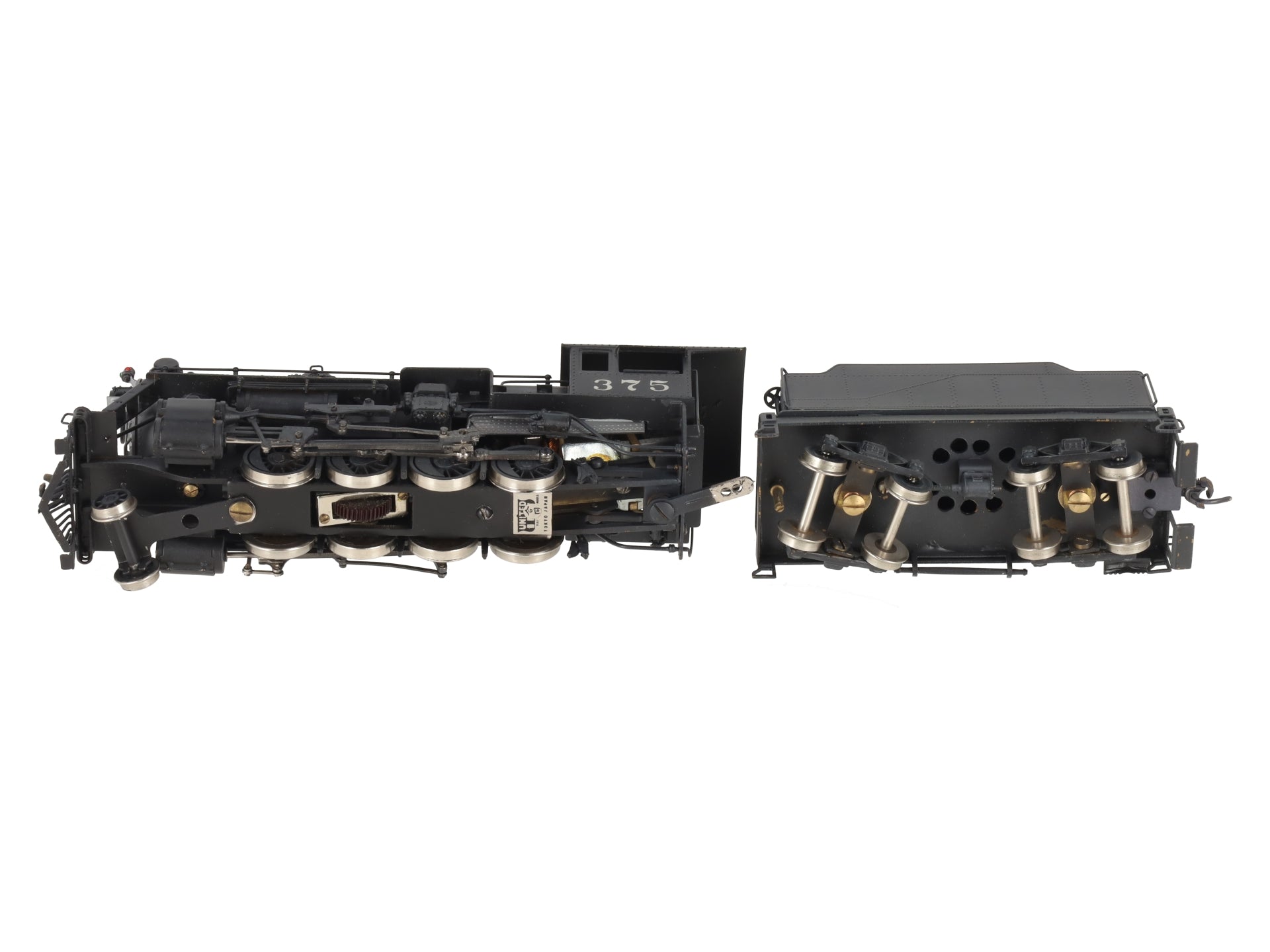 United Models/PFM H)O BRASS Maryland & PRR 2-8-0 Steam Loco/Tender - Painted/Box
