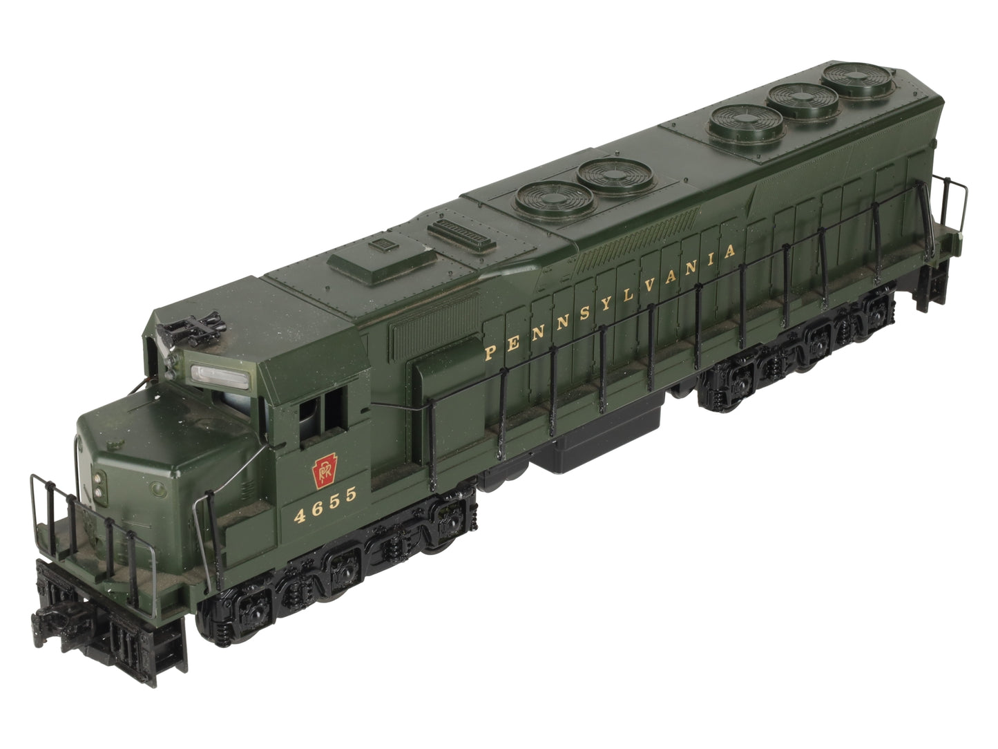 Williams 4655 Pennsylvania Green EMD SD45 Diesel Locomotive VG/Box
