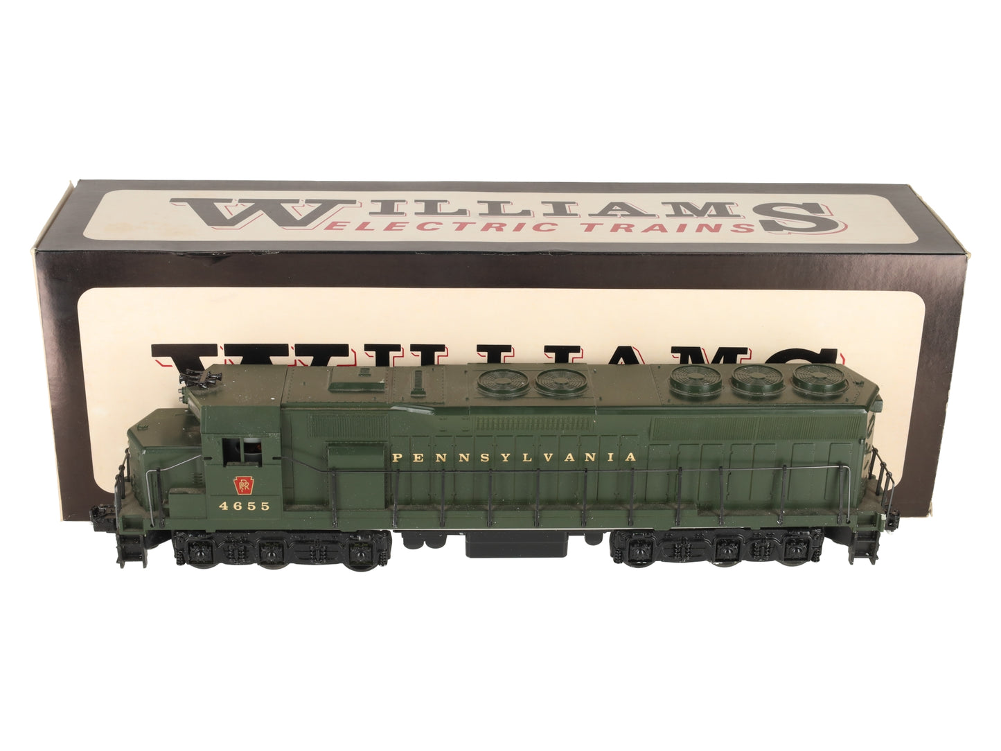 Williams 4655 Pennsylvania Green EMD SD45 Diesel Locomotive VG/Box