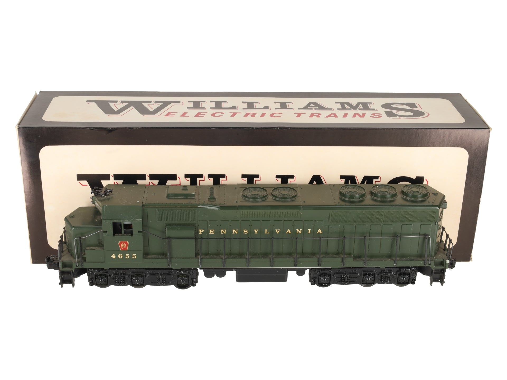 Williams 4655 Pennsylvania Green EMD SD45 Diesel Locomotive VG/Box