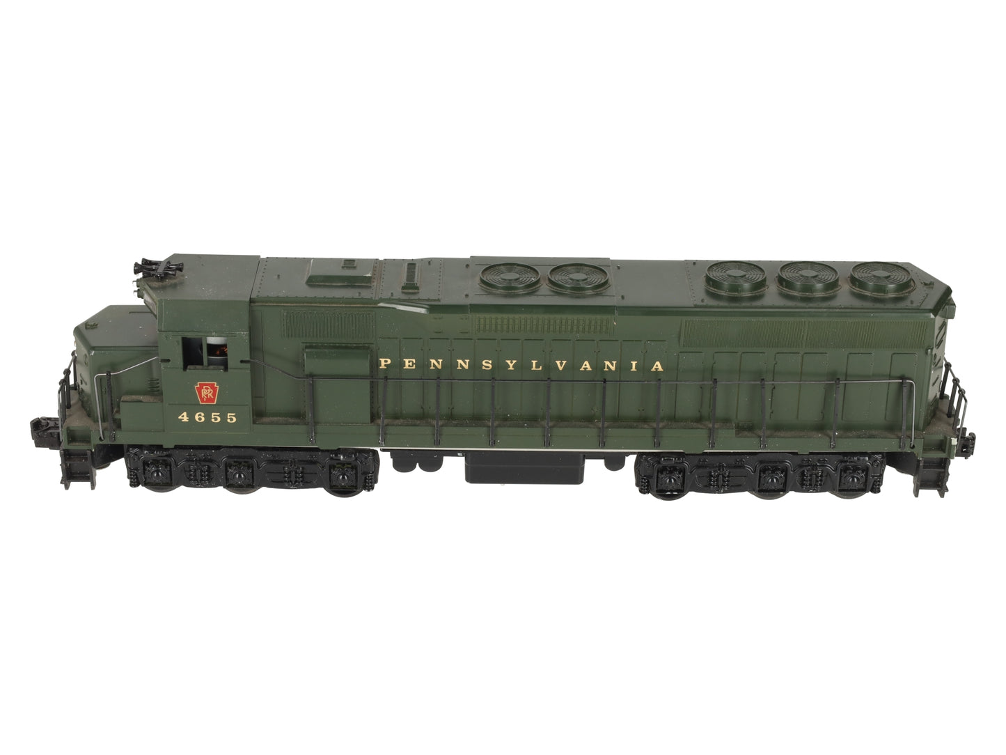 Williams 4655 Pennsylvania Green EMD SD45 Diesel Locomotive VG/Box