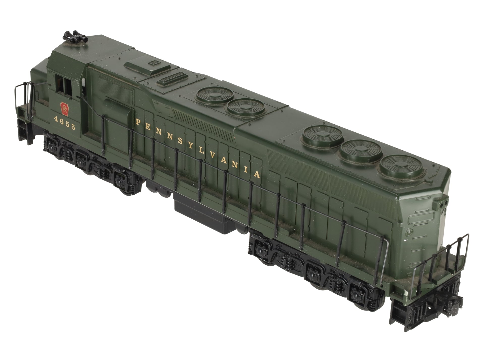 Williams 4655 Pennsylvania Green EMD SD45 Diesel Locomotive VG/Box