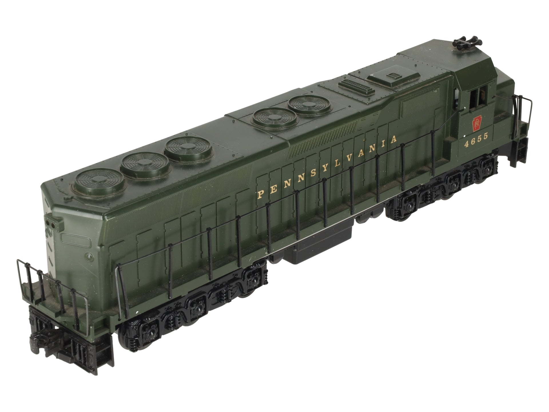 Williams 4655 Pennsylvania Green EMD SD45 Diesel Locomotive VG/Box