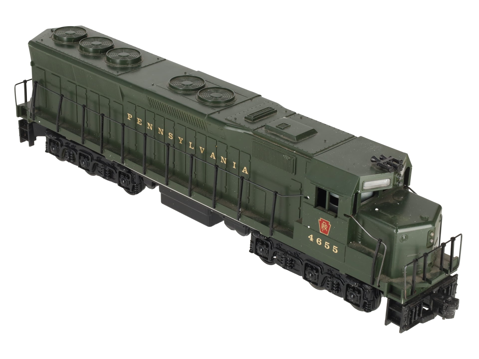 Williams 4655 Pennsylvania Green EMD SD45 Diesel Locomotive VG/Box