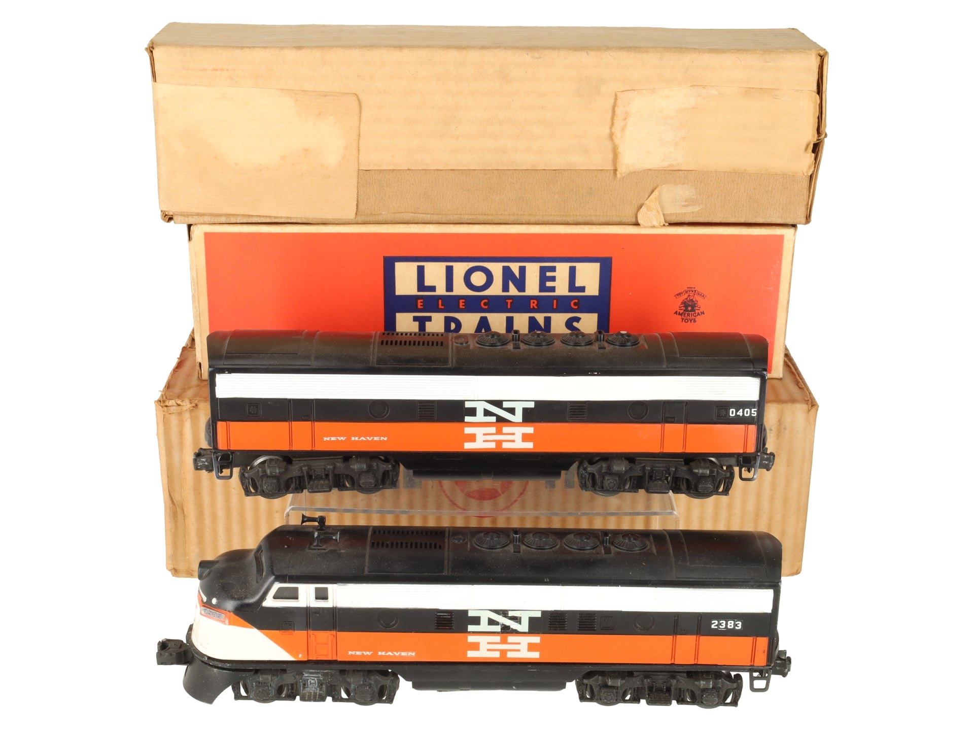 Lionel 2243 Vintage O Santa Fe F-3 AB Diesel Set/Box