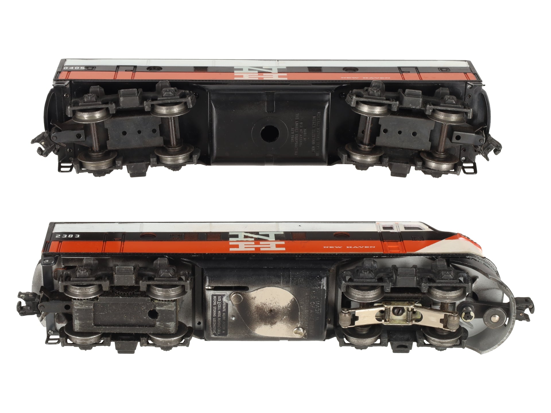 Lionel 2243 Vintage O Santa Fe F-3 AB Diesel Set/Box