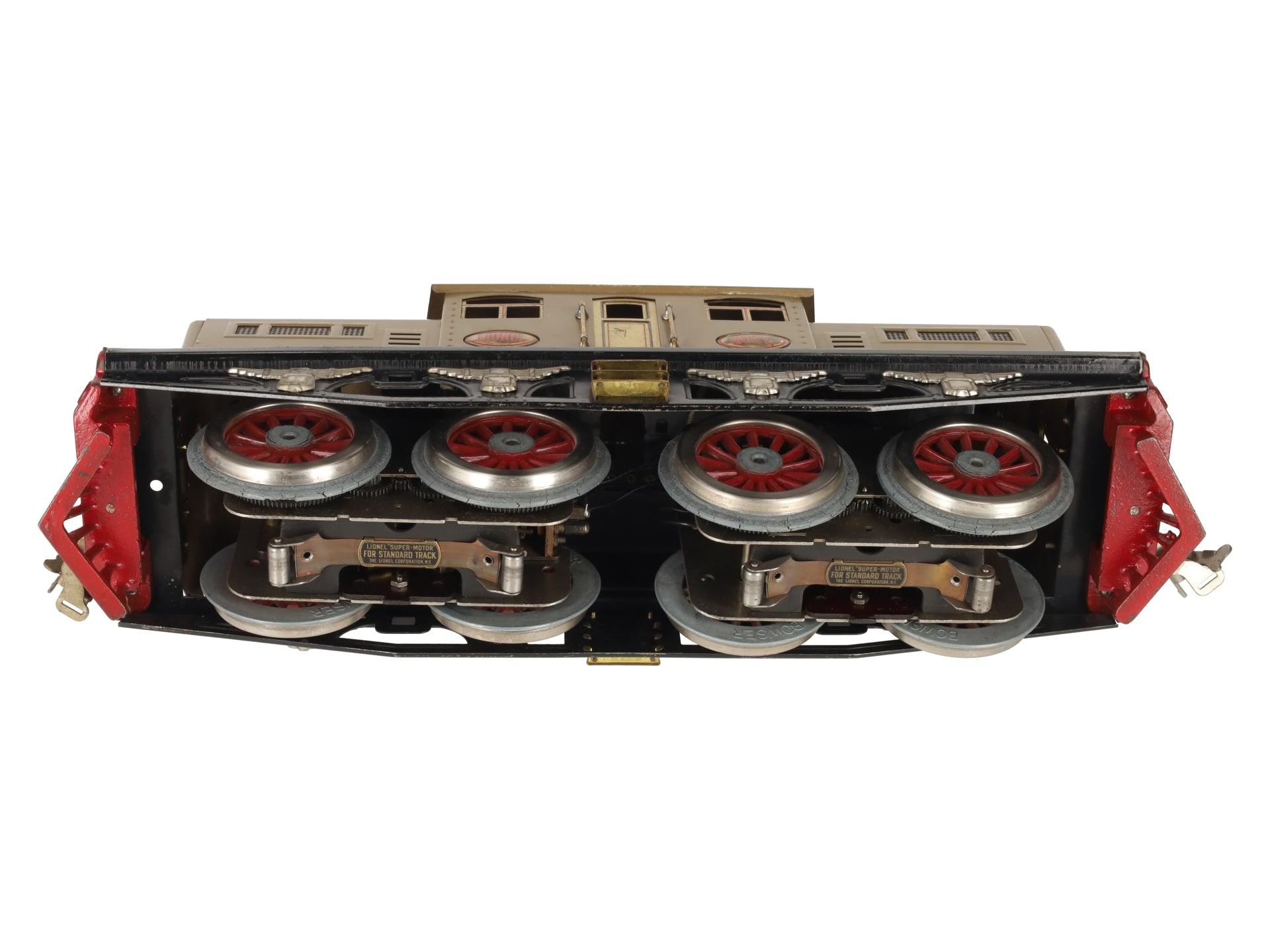 Lionel 402E Vintage Standard Gauge Dual Motor 0-4-4-0 Electric Locomotive VG