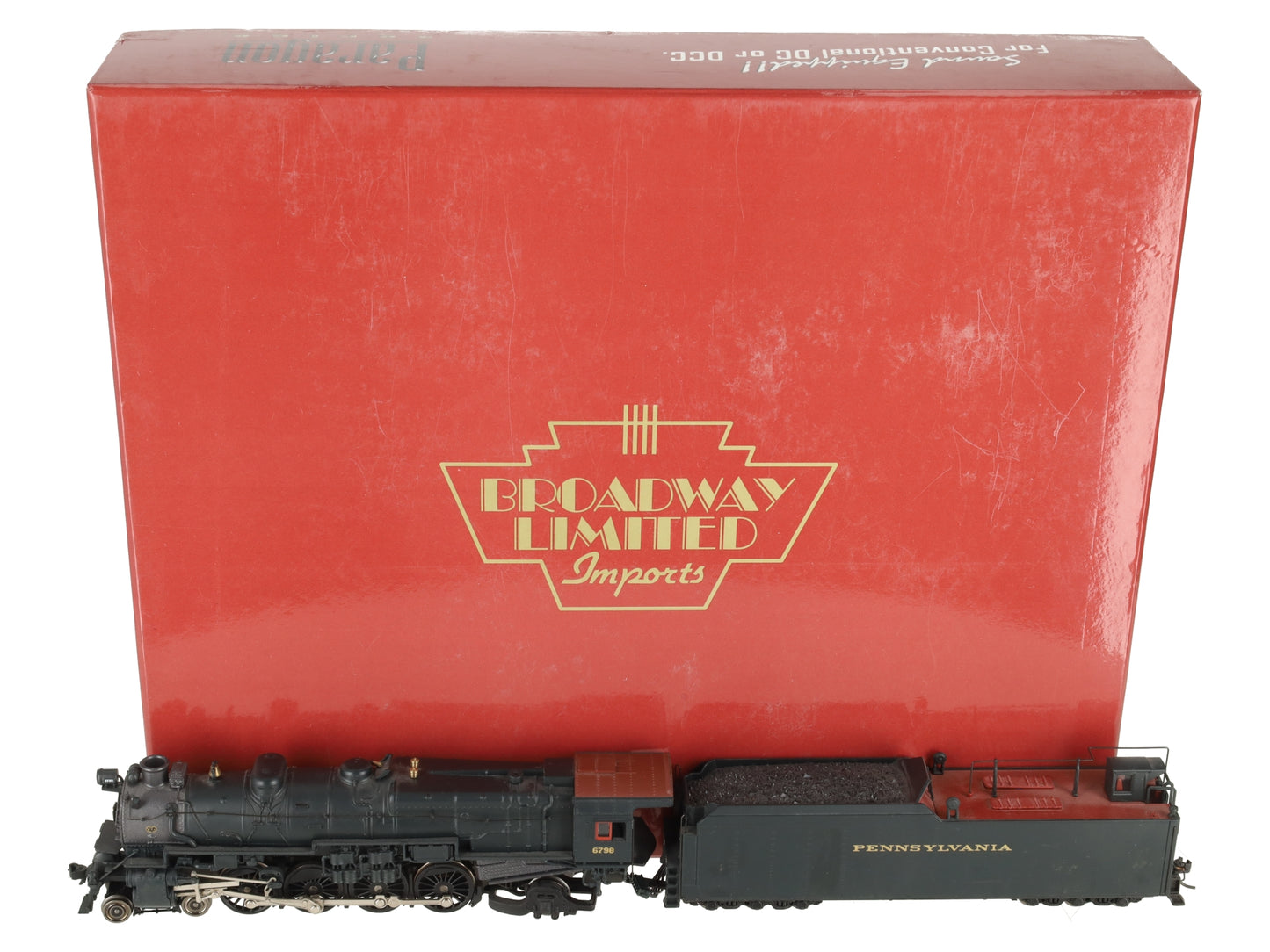 Broadway Limited 049 Pennsylvania M1a Steam Locomotive with Tender #6798 EX/Box