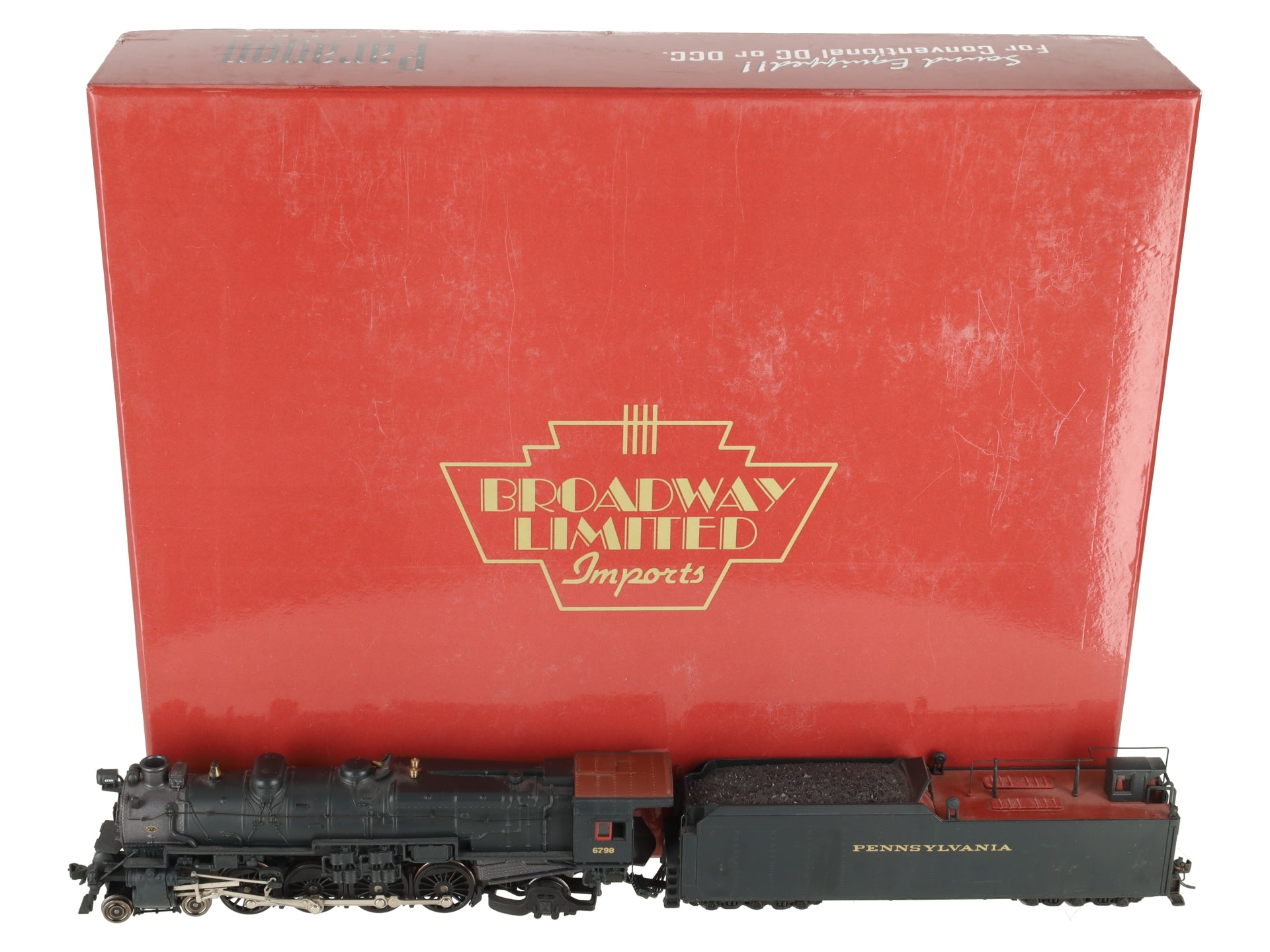Broadway Limited 049 Pennsylvania M1a Steam Locomotive with Tender #6798 EX/Box
