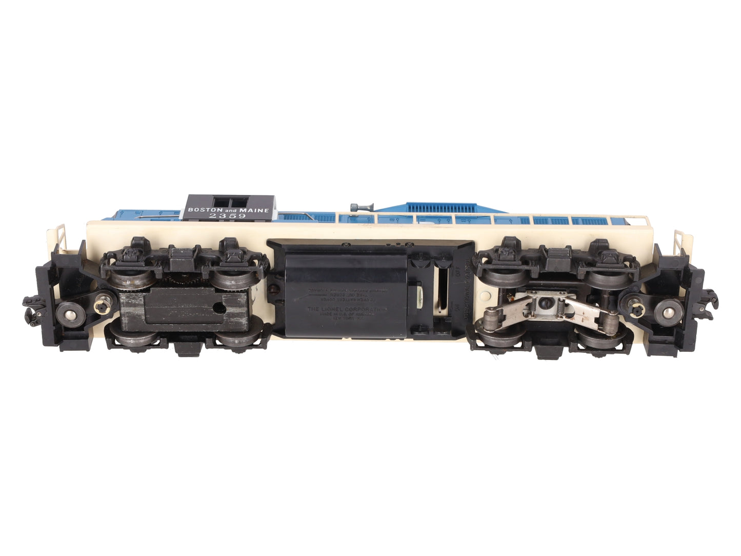 Lionel 2359 Vintage O Boston & Maine GP-9 Diesel Locomotive VG