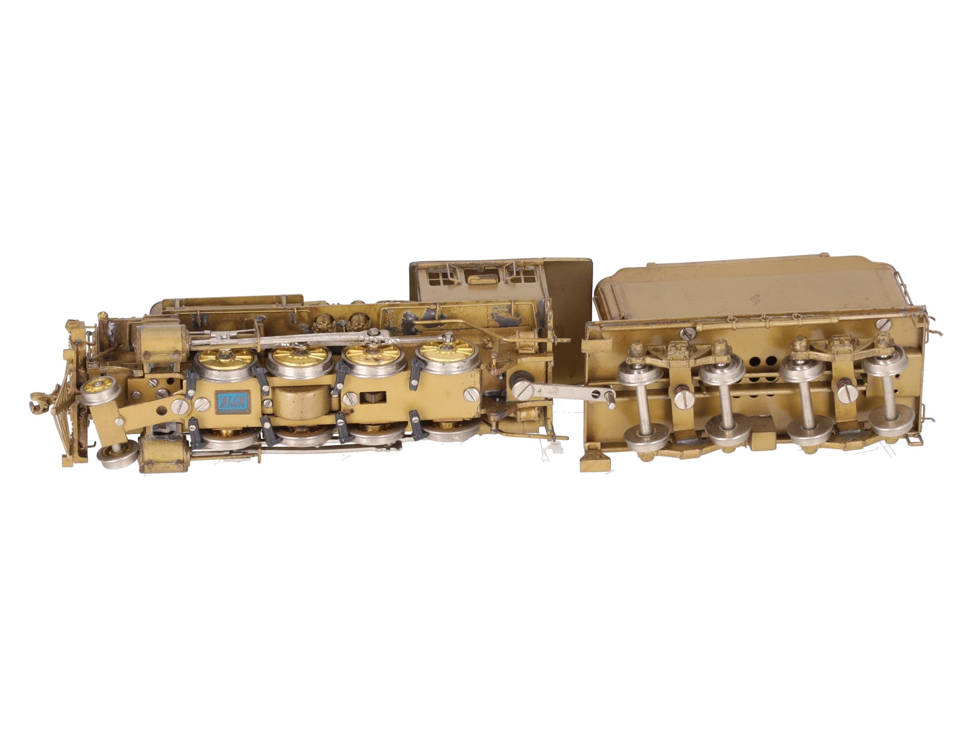 Alco Models S-132 HO BRASS N&W G-1 2-8-0 Steam Locomotive & Tender EX/Box