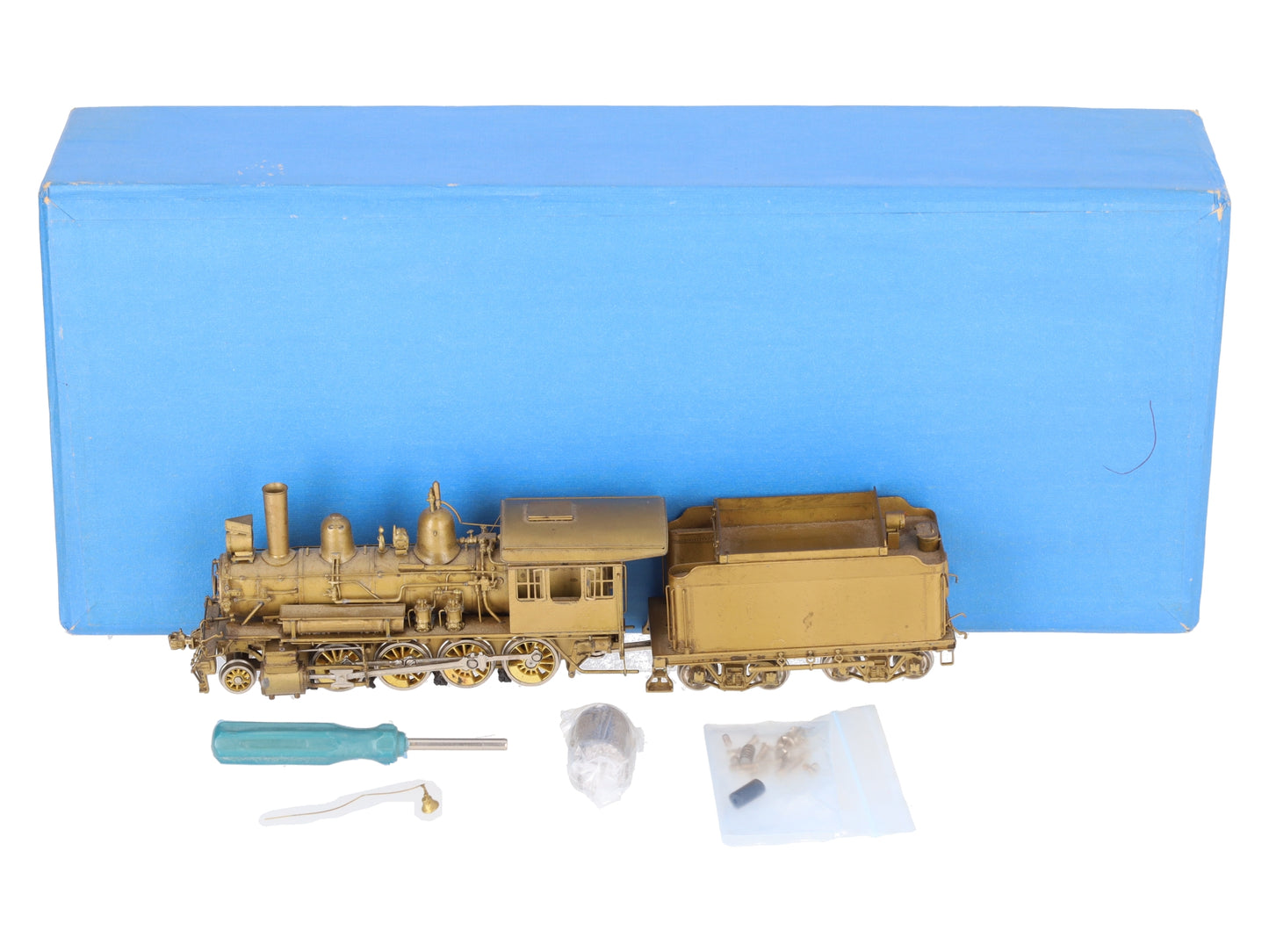 Alco Models S-132 HO BRASS N&W G-1 2-8-0 Steam Locomotive & Tender EX/Box