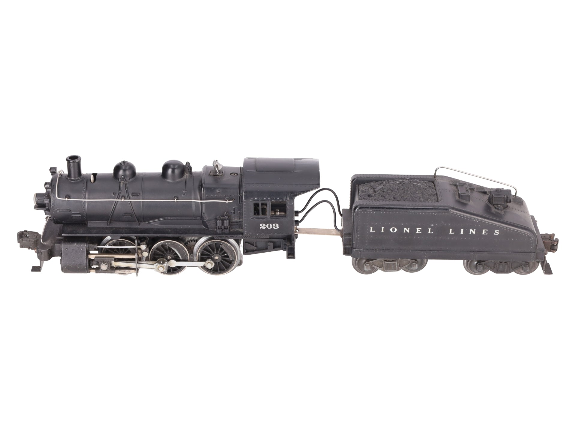 Lionel 203 Vintage O 0-6-0 Steam Locomotive & 2203B Tender VG