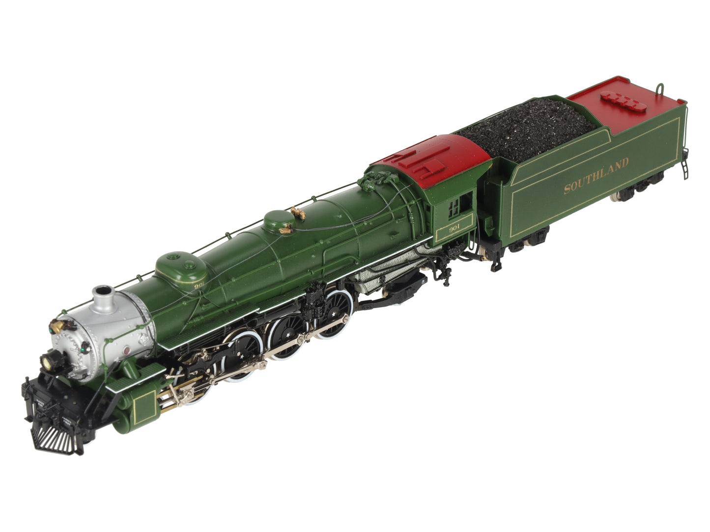 Key Imports BRASS HO Southland TS-1 4-8-2 Steam Locomotive & Tender #901 - DCC