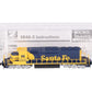 MicroTrains 97001092 Z Scale Santa Fe SD40-2 Powered Diesel Locomotive #5039 LN/Box