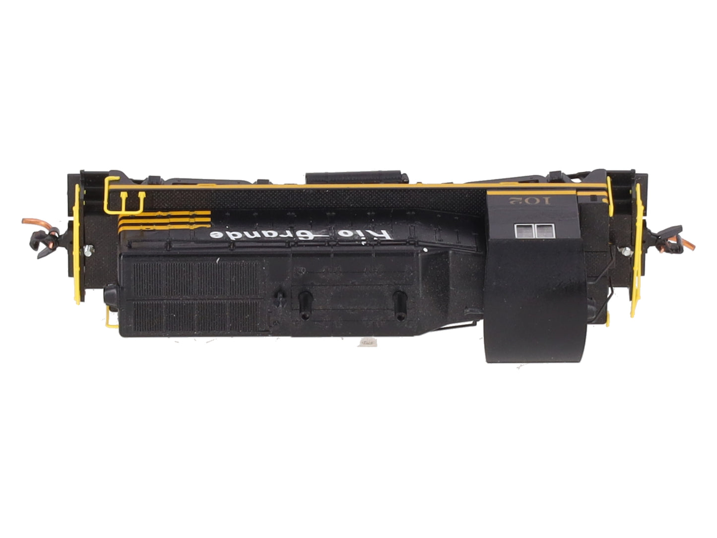 Kato 176-4371 N Scale D&RGW EMD NW2 Diesel Locomotive #102 Custom with DCC/Box