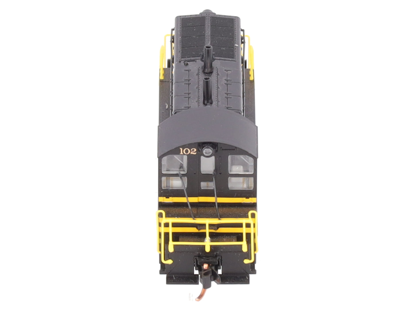 Kato 176-4371 N Scale D&RGW EMD NW2 Diesel Locomotive #102 Custom with DCC/Box