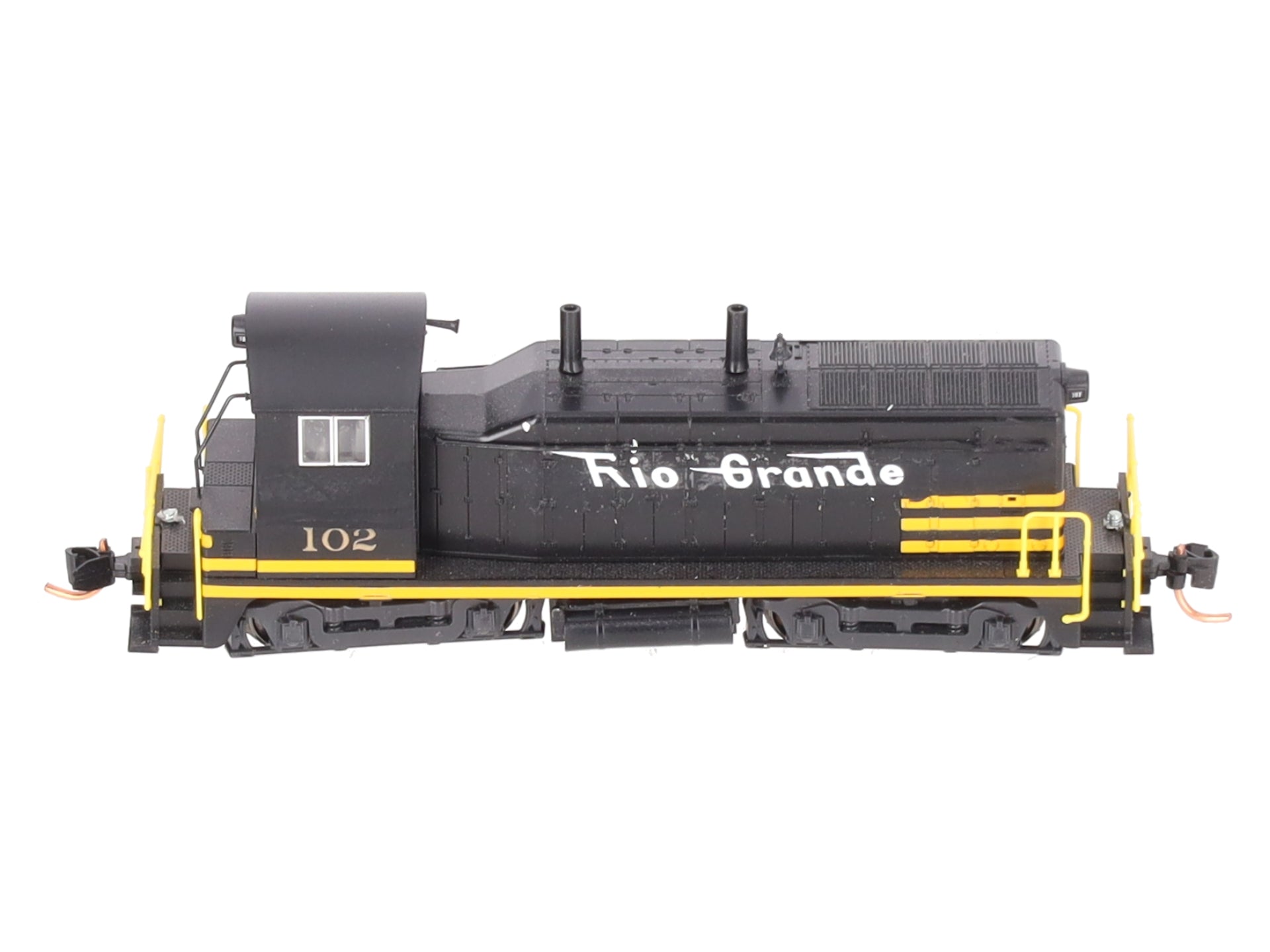 Kato 176-4371 N Scale D&RGW EMD NW2 Diesel Locomotive #102 Custom with DCC/Box