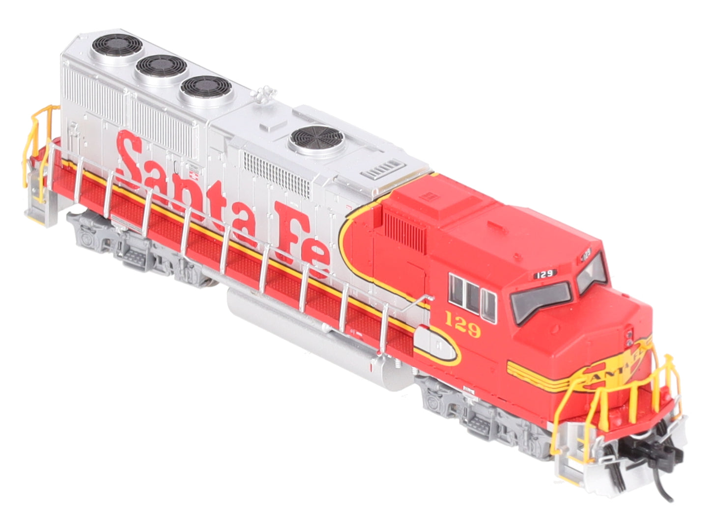 Fox Valley Models 70502 N Scale ATSF EMD GP60M Diesel #129 with DCC & Sound LN/Box