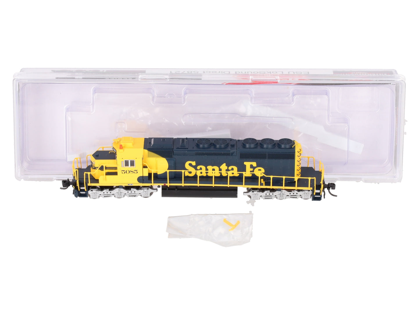 InterMountain 69320S-04 N Scale Santa Fe SD40-2 Diesel Loco #5085 w DCC & Sound EX/Box