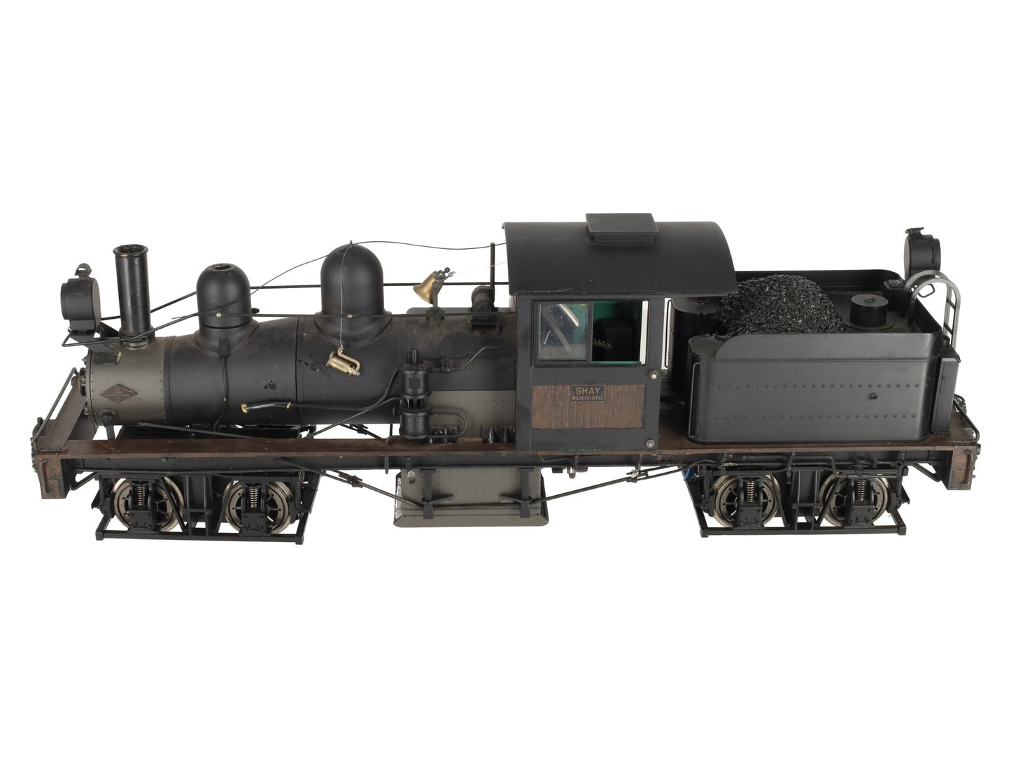 Bachmann G Scale Undecorated Shay Steam Locomotive & Tender