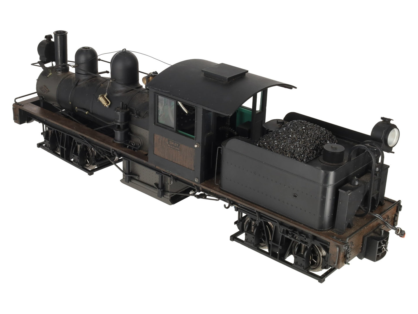 Bachmann G Scale Undecorated Shay Steam Locomotive & Tender